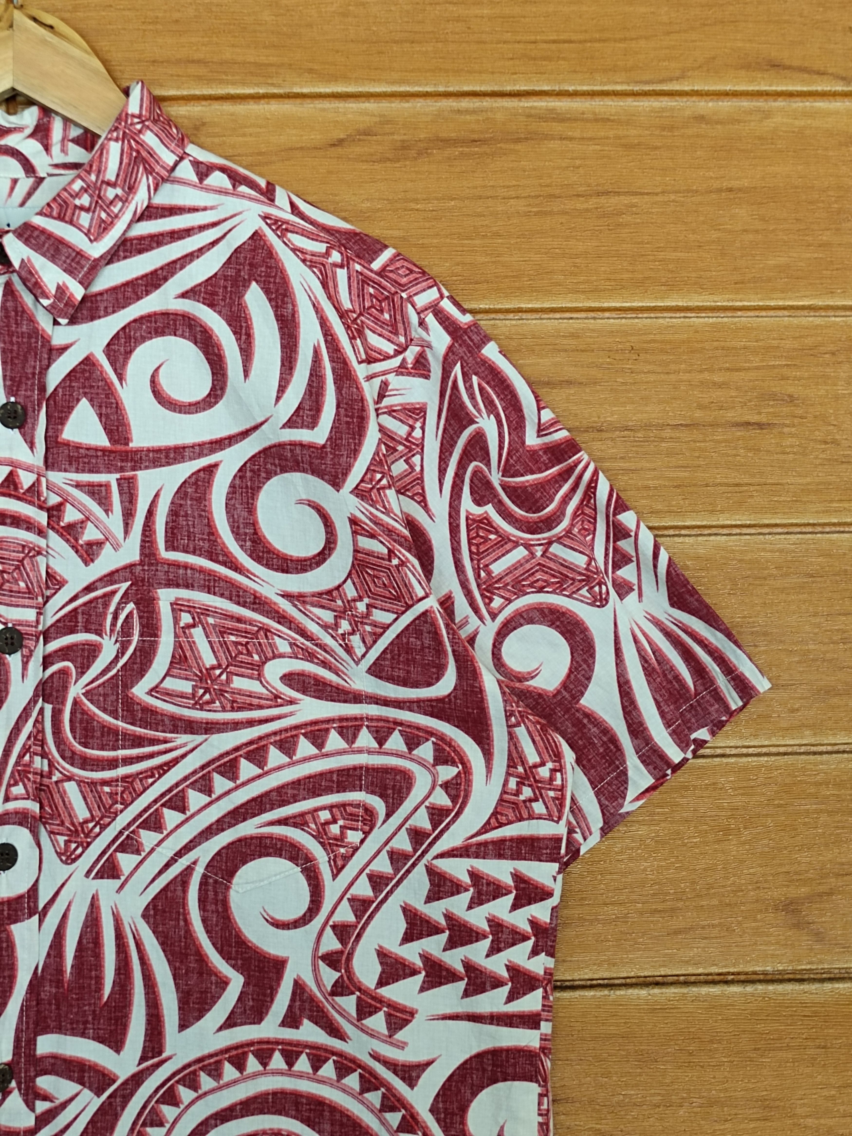 Vintage Vintage 80s Bishop Reverse Print Hawaiian Shirt Size US M / EU 48-50 / 2 - 3 Thumbnail