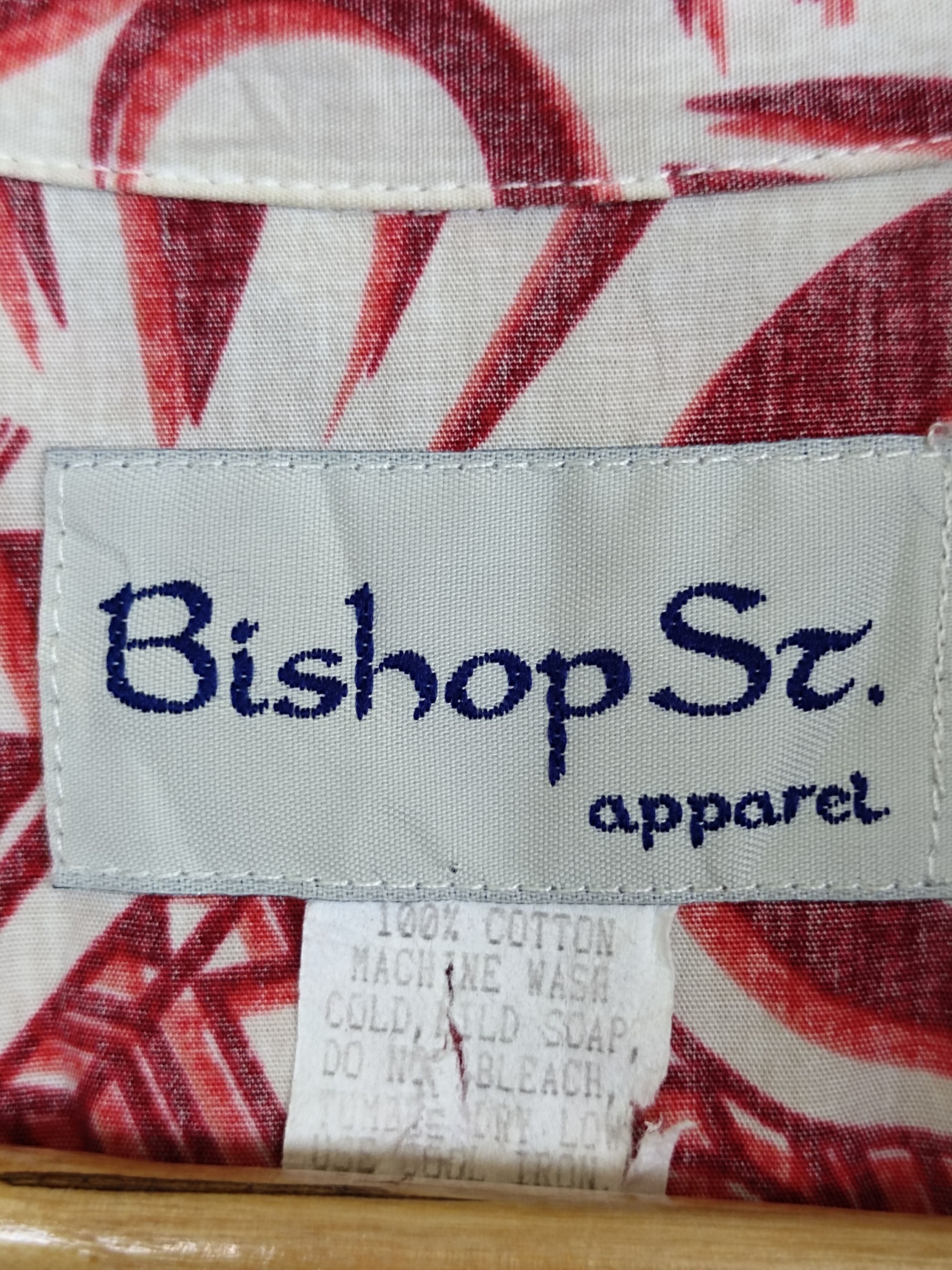 Vintage Vintage 80s Bishop Reverse Print Hawaiian Shirt Size US M / EU 48-50 / 2 - 9 Thumbnail