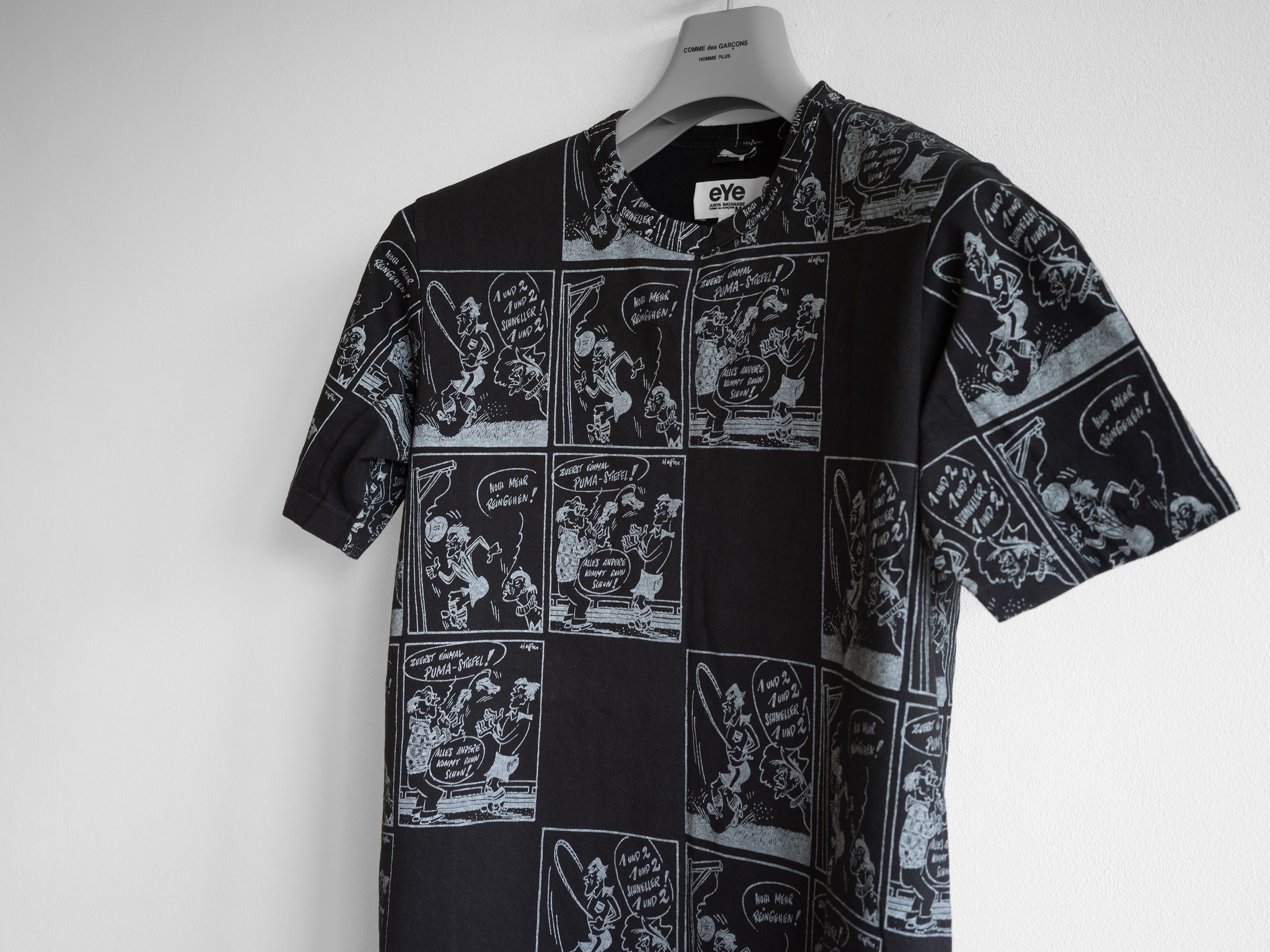Junya Watanabe AW2011 eYe JUNYA WATANABE MAN x PUMA VINTAGE PRINT T-SHIRT Size US M / EU 48-50 / 2 - 6 Thumbnail
