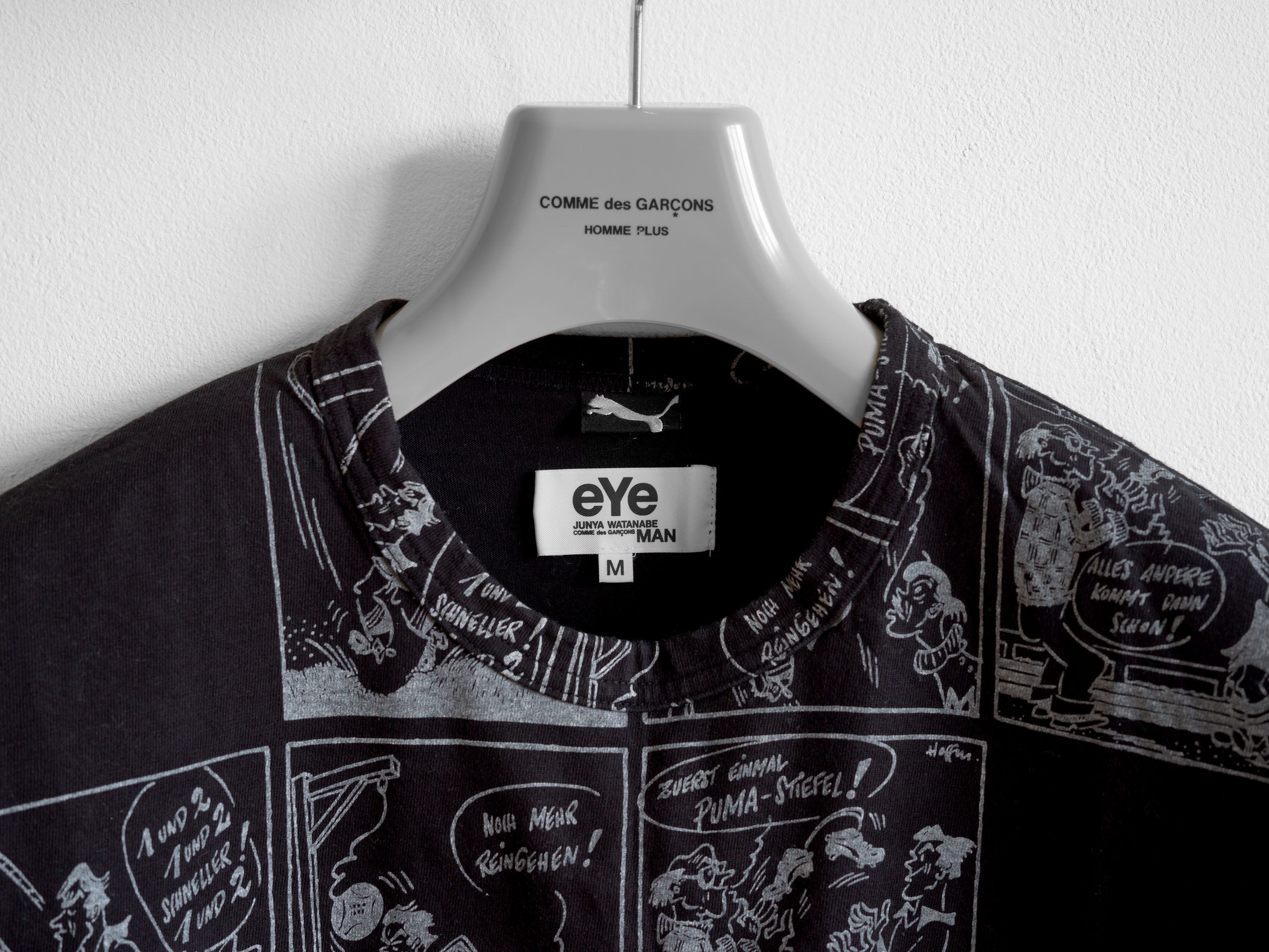Junya Watanabe AW2011 eYe JUNYA WATANABE MAN x PUMA VINTAGE PRINT T-SHIRT Size US M / EU 48-50 / 2 - 8 Thumbnail