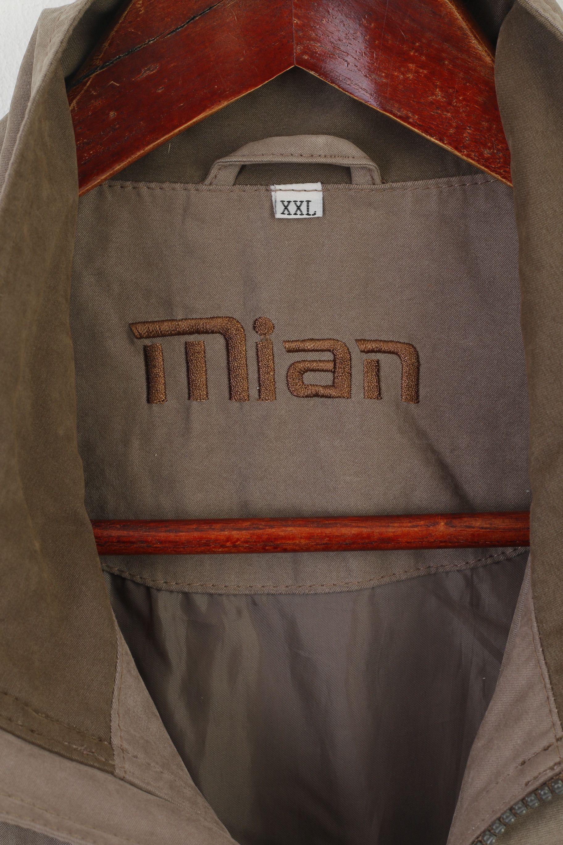 Vintage Mian Men XXL Waistcoat Khaki Hunting Fishing 2771 Size US XXL / EU 58 / 5 - 4 Thumbnail