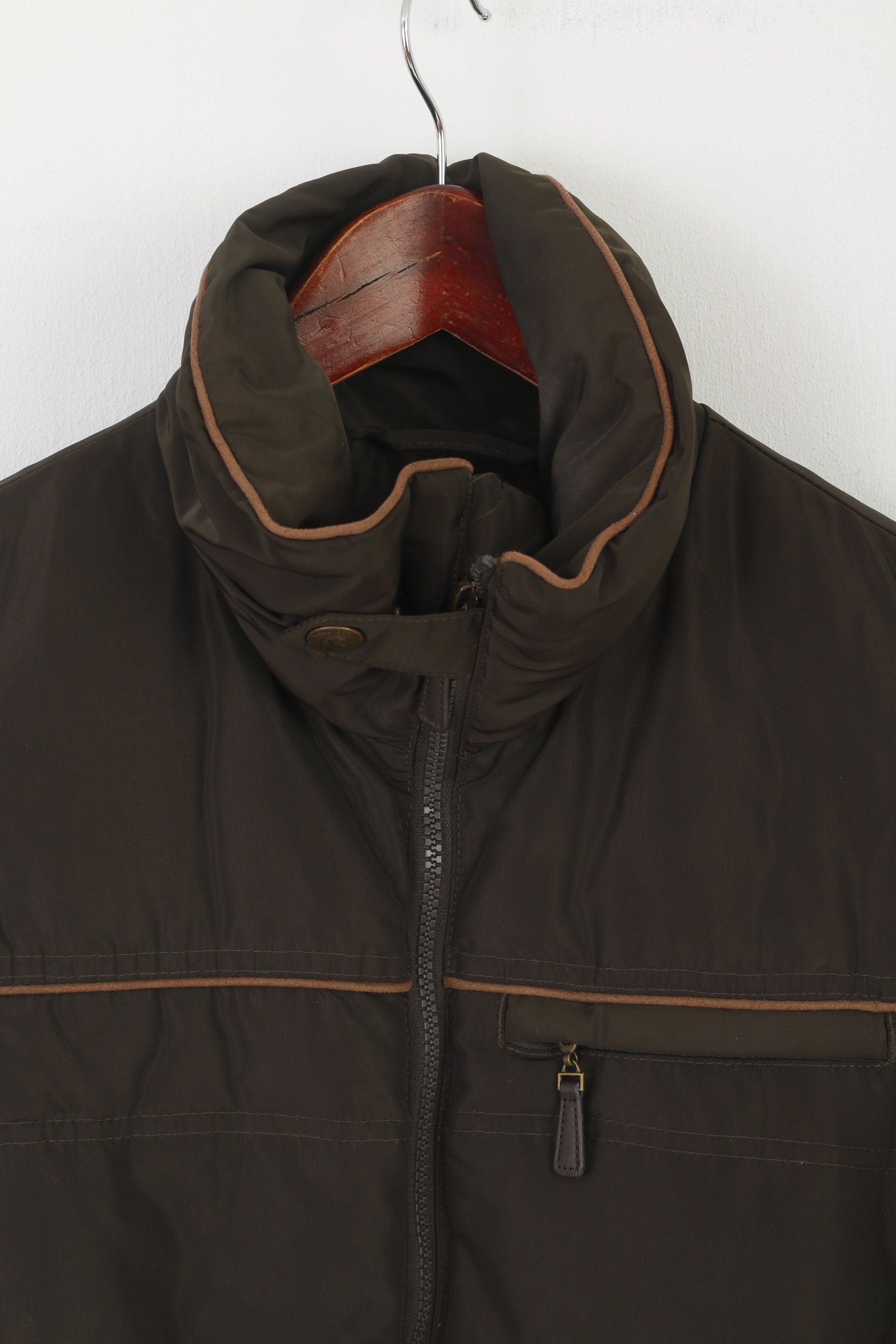 Other Equetech Women XS Bodywarmer Brown Zip Up Horse 5532 Size XS / US 0-2 / IT 36-38 - 2 Thumbnail
