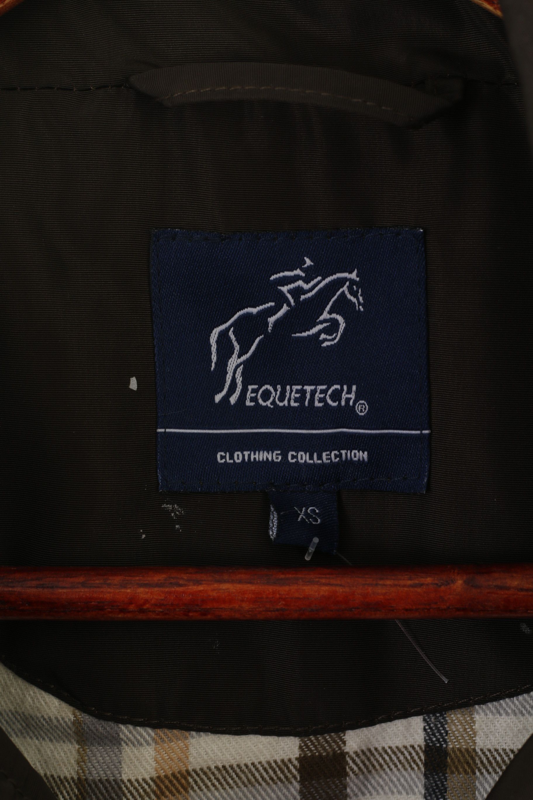 Other Equetech Women XS Bodywarmer Brown Zip Up Horse 5532 Size XS / US 0-2 / IT 36-38 - 4 Thumbnail
