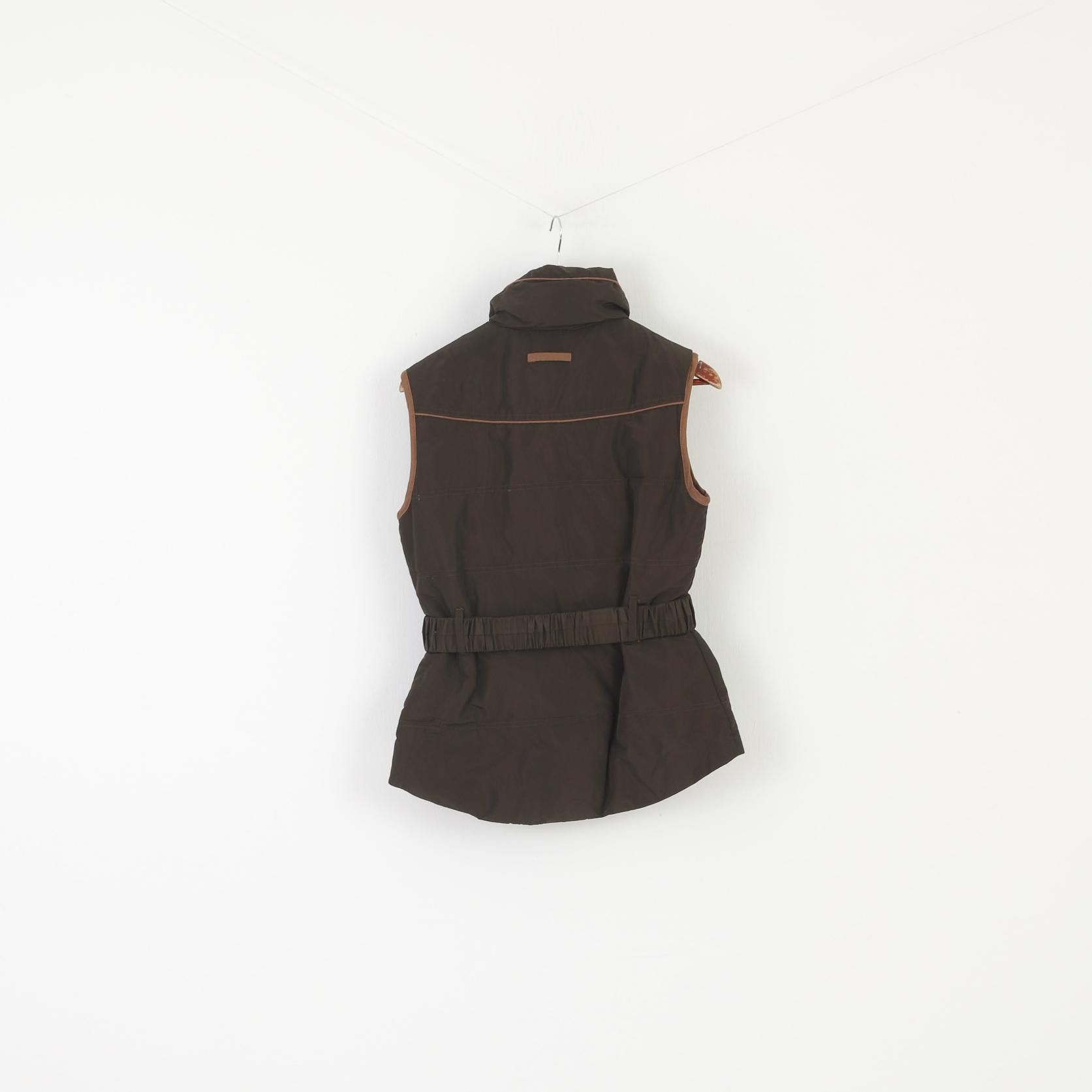 Other Equetech Women XS Bodywarmer Brown Zip Up Horse 5532 Size XS / US 0-2 / IT 36-38 - 6 Thumbnail
