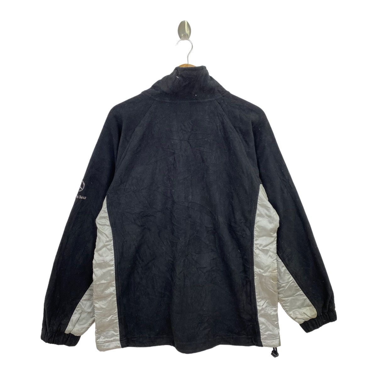 Mercedes-Benz MERCEDES BENZ Embroidered Logo On Sleeve Fleece Light Jacket Size US L / EU 52-54 / 3 - 8 Thumbnail