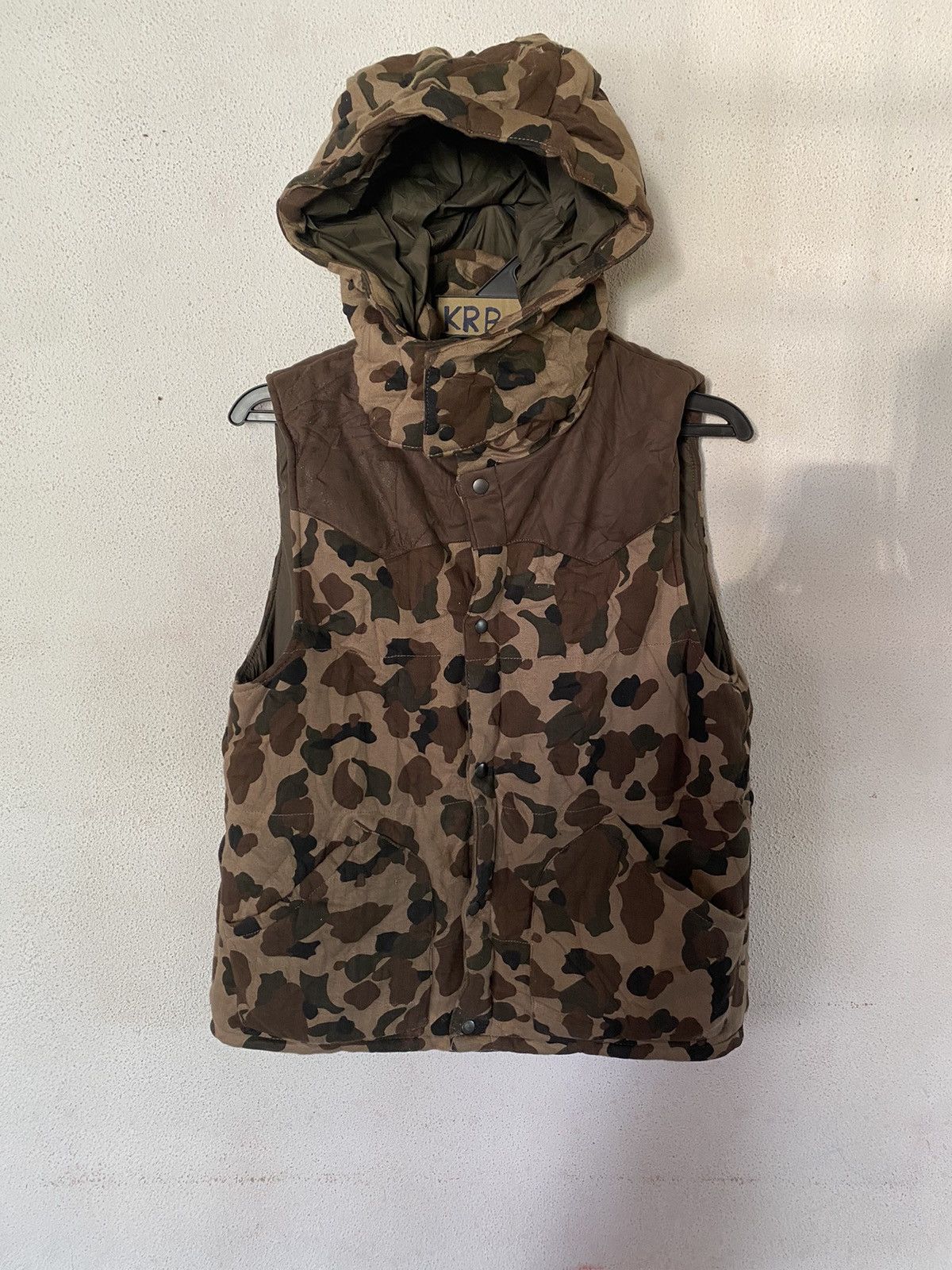 Japanese Brand Vest Hoodie Puffer GENERAL SUPPLY Rare Design Size US M / EU 48-50 / 2 - 1 Thumbnail