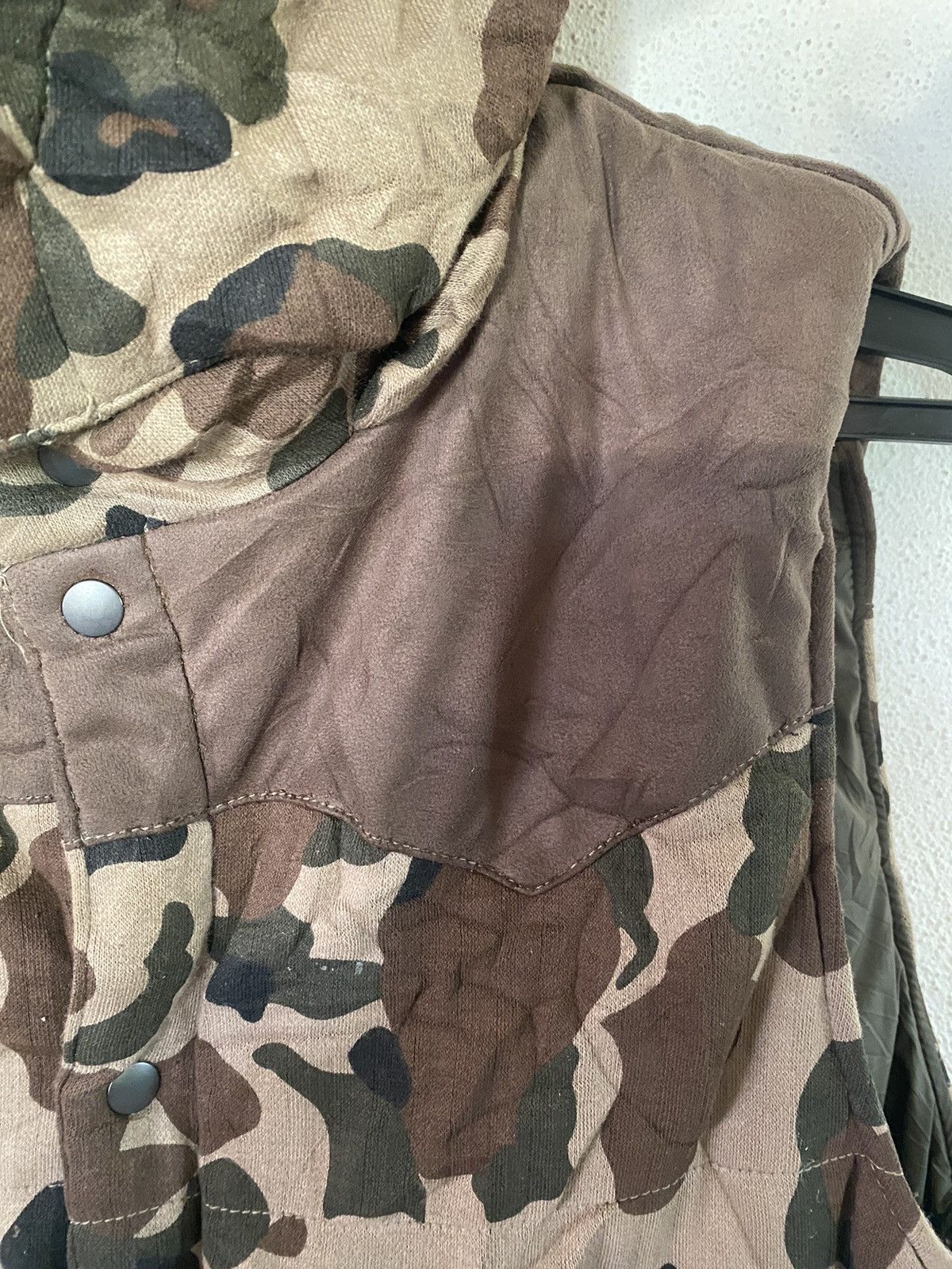 Japanese Brand Vest Hoodie Puffer GENERAL SUPPLY Rare Design Size US M / EU 48-50 / 2 - 3 Thumbnail