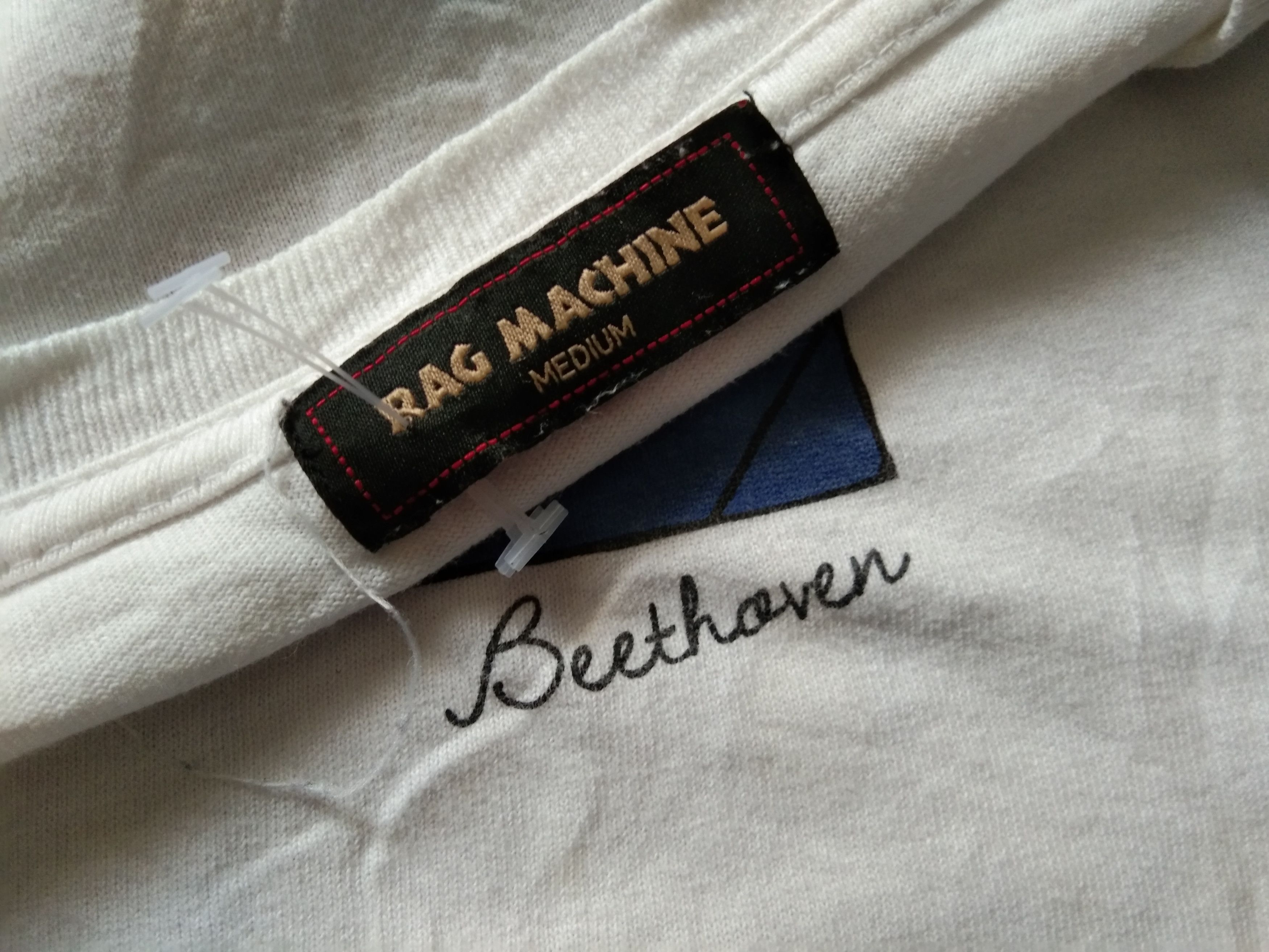 Japanese Brand Rag Machine x Beethoven tshirt music art composer Size US M / EU 48-50 / 2 - 3 Thumbnail