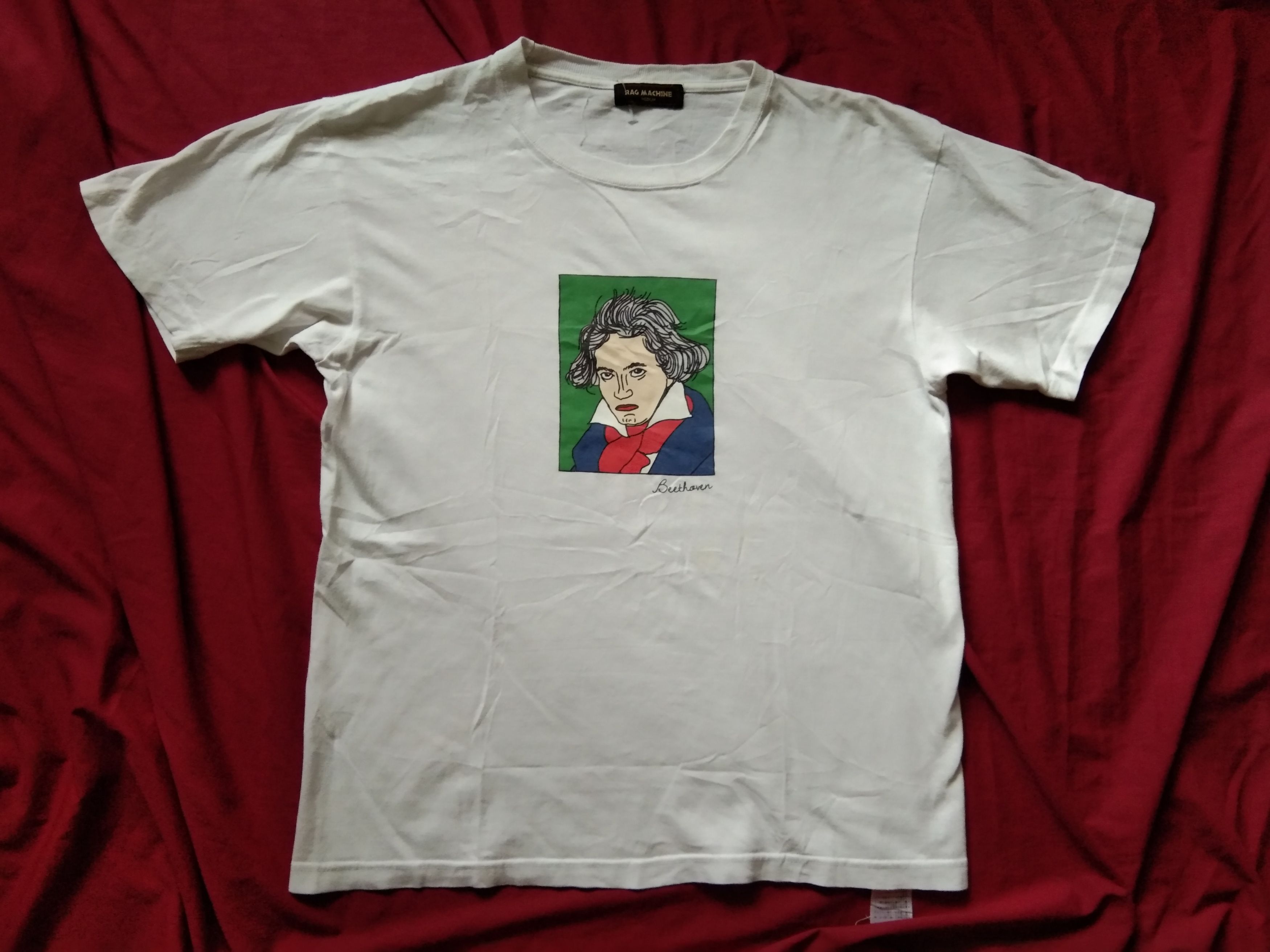 Japanese Brand Rag Machine x Beethoven tshirt music art composer Size US M / EU 48-50 / 2 - 2 Thumbnail