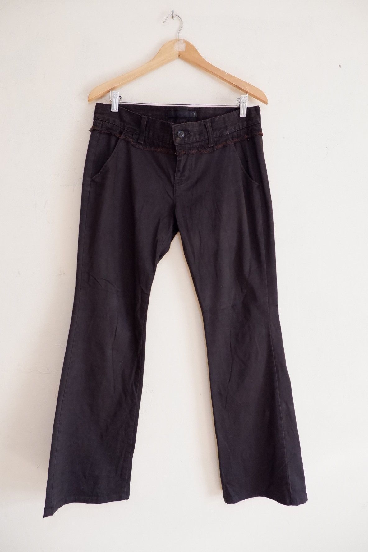 GOSTAR DE FUGA Vintage Fuga Hybrid Reconstructed Low Rise Pants Size US 33 - 1 Thumbnail