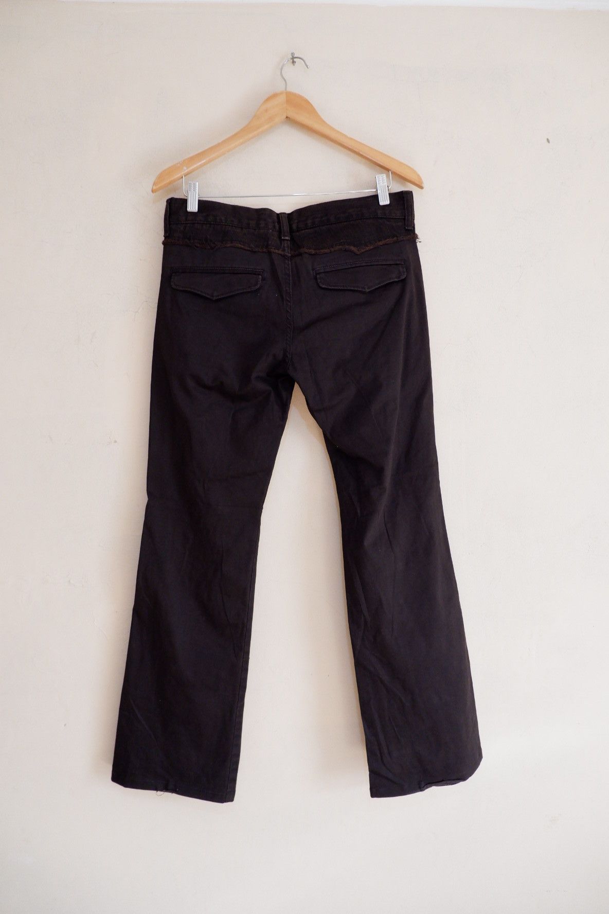GOSTAR DE FUGA Vintage Fuga Hybrid Reconstructed Low Rise Pants Size US 33 - 2 Thumbnail
