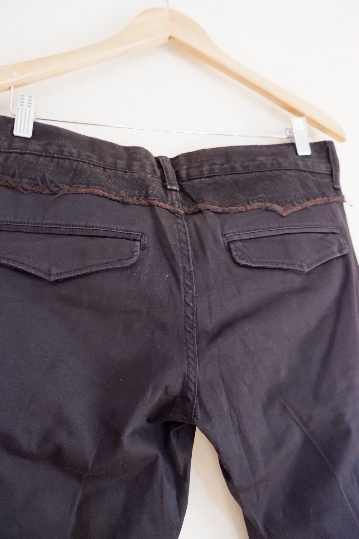 GOSTAR DE FUGA Vintage Fuga Hybrid Reconstructed Low Rise Pants Size US 33 - 5 Thumbnail