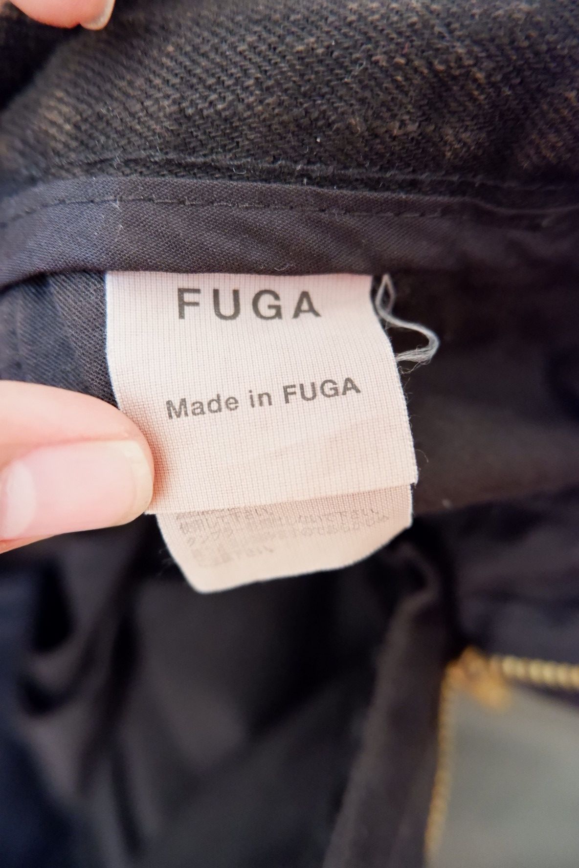 GOSTAR DE FUGA Vintage Fuga Hybrid Reconstructed Low Rise Pants Size US 33 - 7 Thumbnail