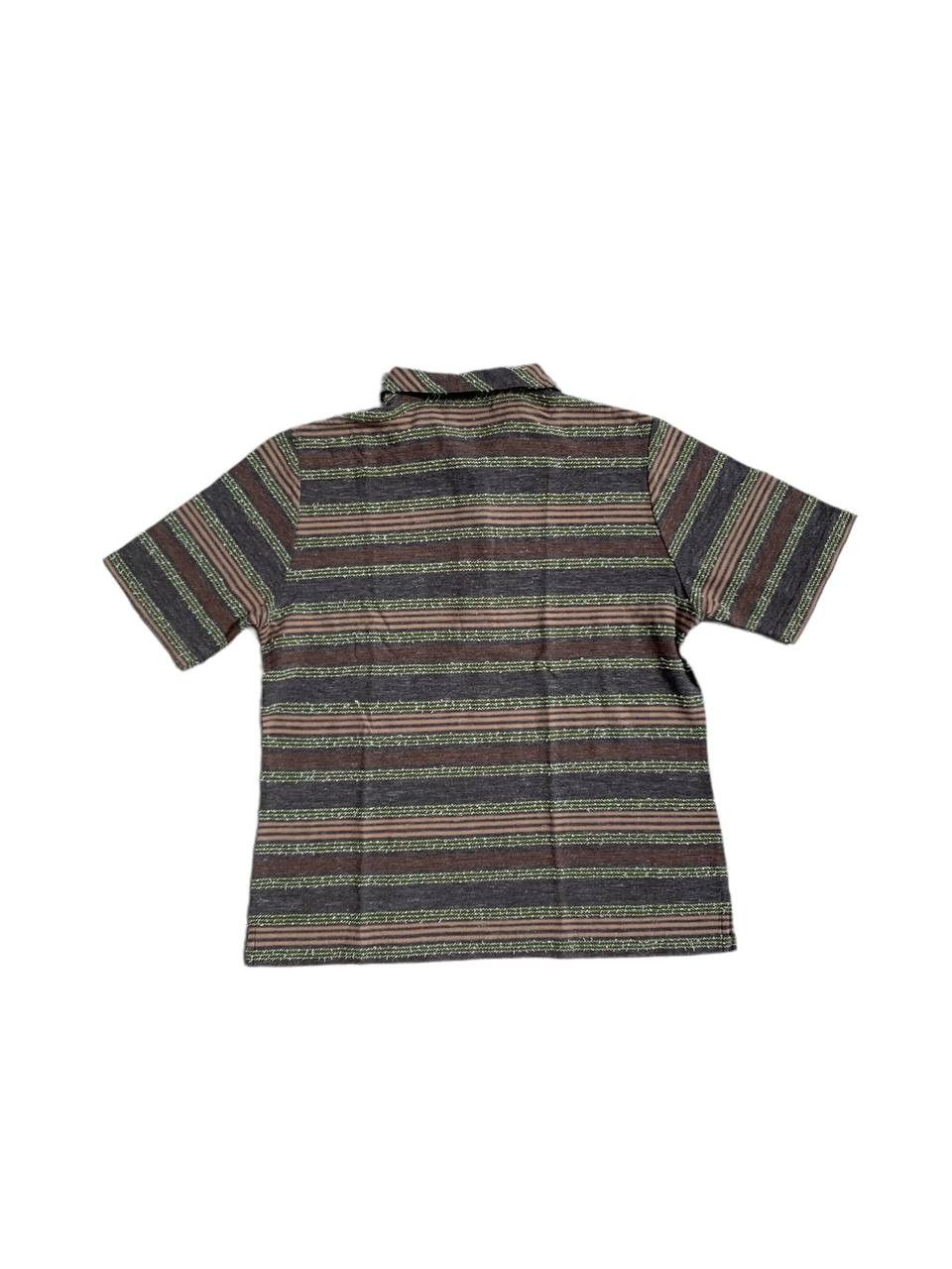 Jantzen Vintage Jantzen Stitching Striped Polo Shirt Size S / US 4 / IT 40 - 2 Thumbnail