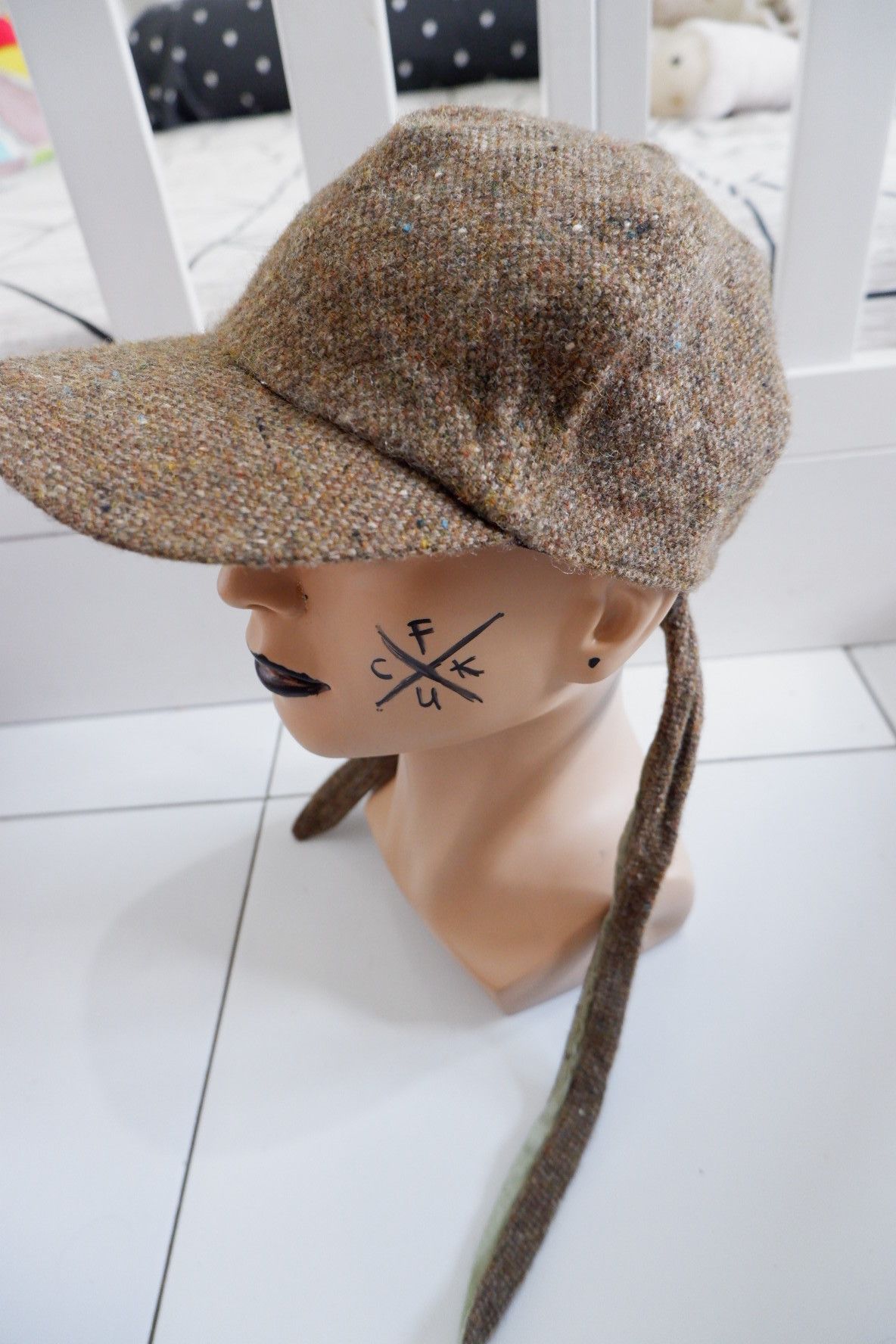 Maison MIHARA YASUHIRO Maison Miharayasuhiro Wool Tieback Hat Size ONE SIZE - 3 Thumbnail