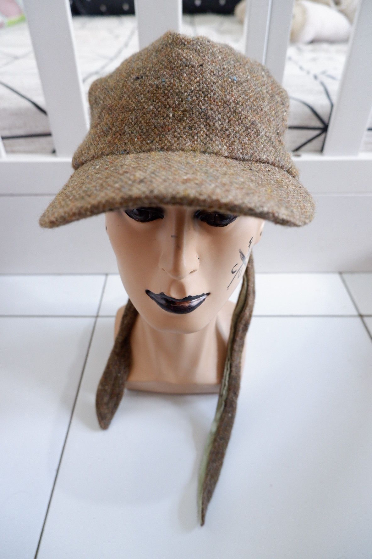 Maison MIHARA YASUHIRO Maison Miharayasuhiro Wool Tieback Hat Size ONE SIZE - 2 Thumbnail