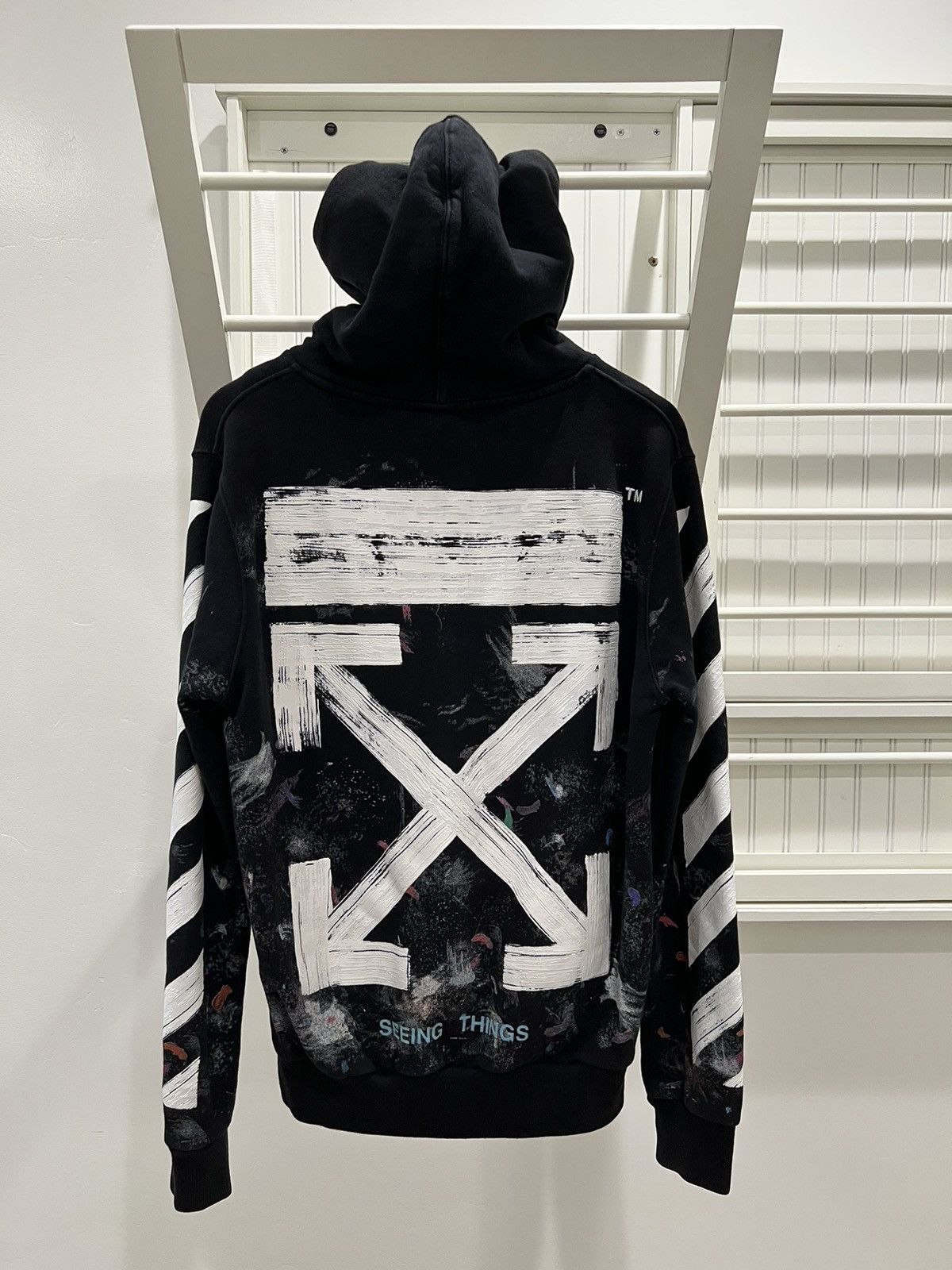 Off white store hoodie grailed