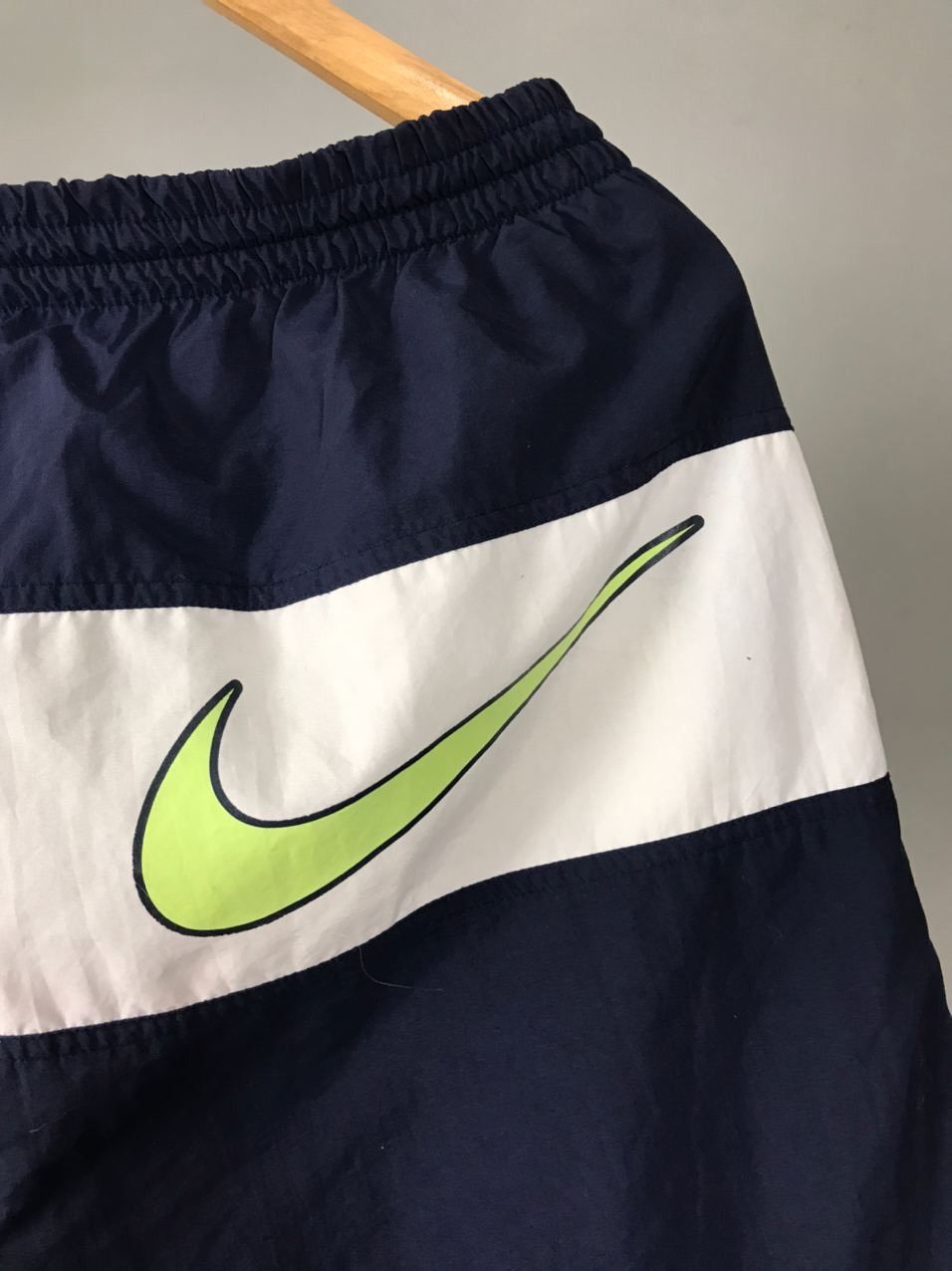 Vintage Nike vintage big swoosh sportwear shorts Size US 32 / EU 48 - 8 Thumbnail