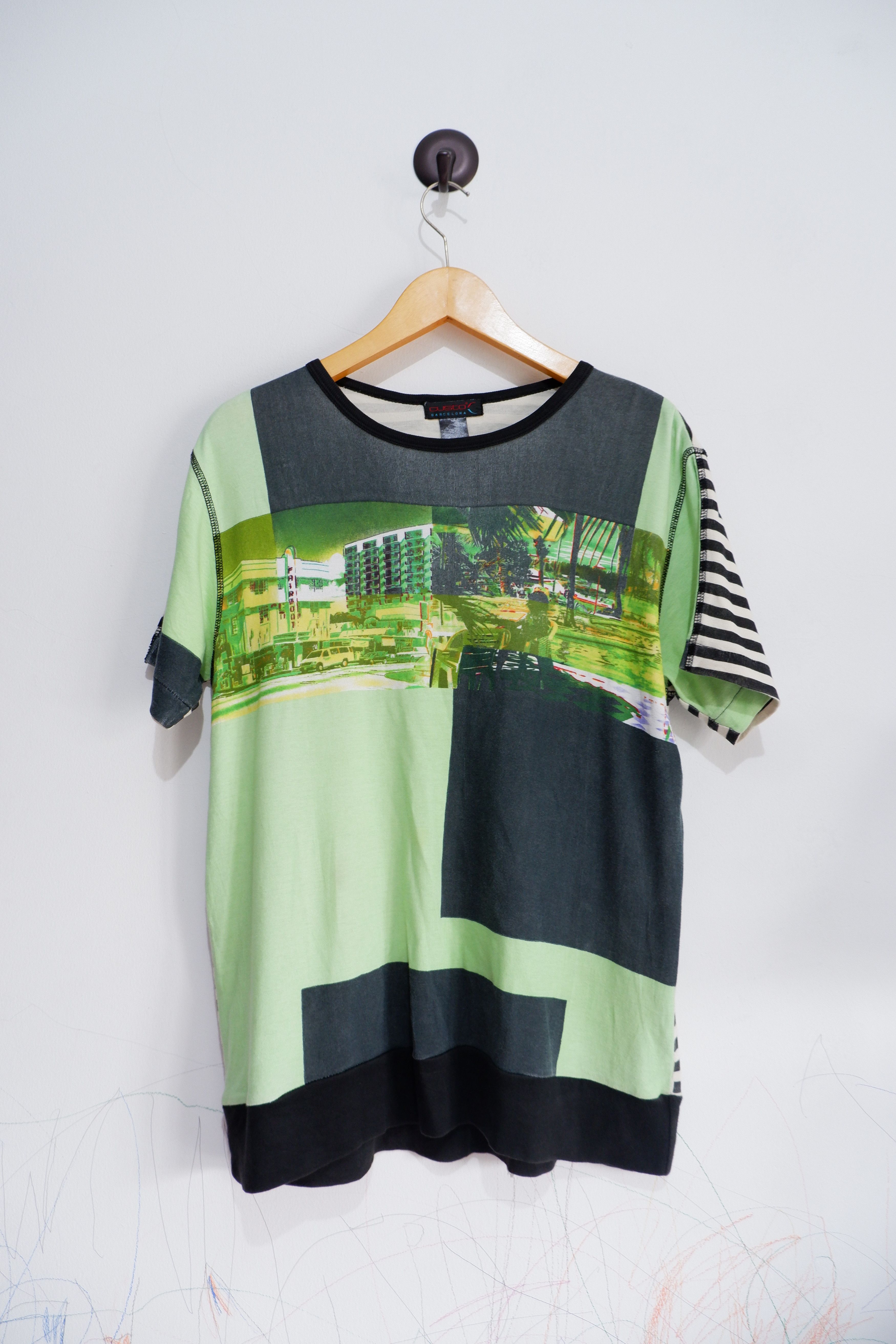 Custo Barcelona Vintage Custo Barcelona Printed Tees Size US M / EU 48-50 / 2 - 1 Thumbnail