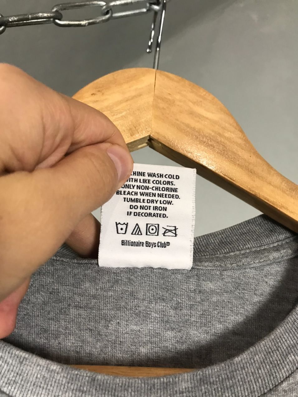 Billionaire Boys Club BBC billionaire boys club streetwear gray tee Size US M / EU 48-50 / 2 - 6 Thumbnail