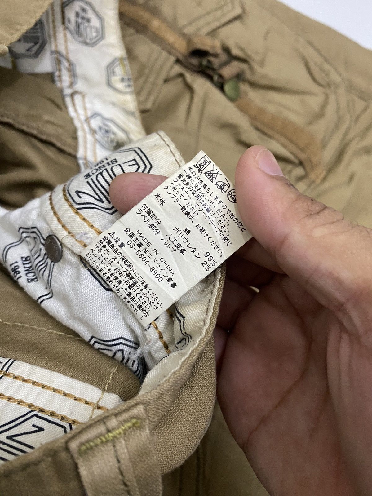 Edwin CARGO PANTS🔥VINTAGE EDWIN FLAP POCKET MULTI POCKET CARGO Size US 32 / EU 48 - 11 Thumbnail