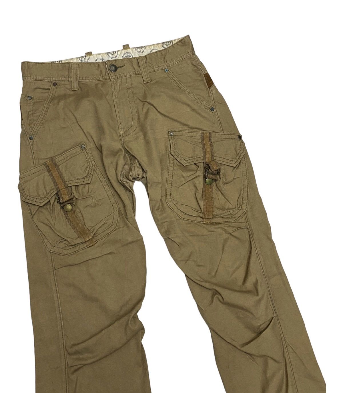 Edwin CARGO PANTS🔥VINTAGE EDWIN FLAP POCKET MULTI POCKET CARGO Size US 32 / EU 48 - 6 Thumbnail