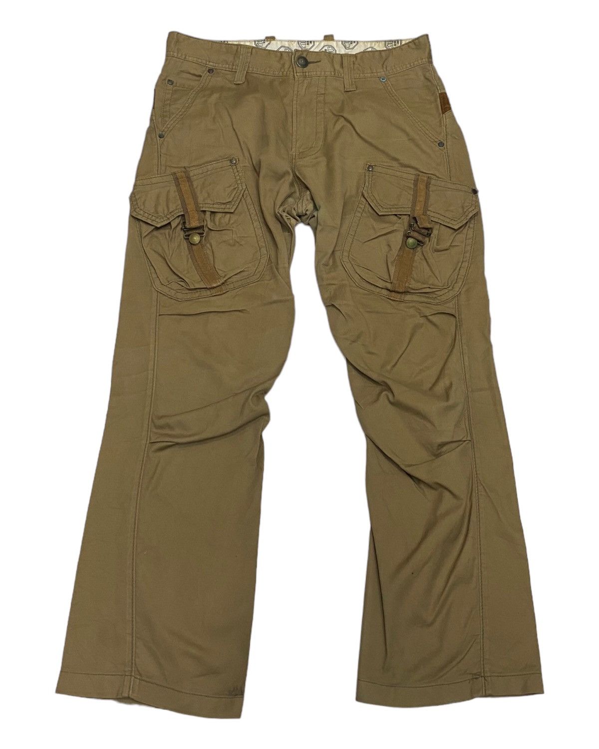 Edwin CARGO PANTS🔥VINTAGE EDWIN FLAP POCKET MULTI POCKET CARGO Size US 32 / EU 48 - 1 Thumbnail