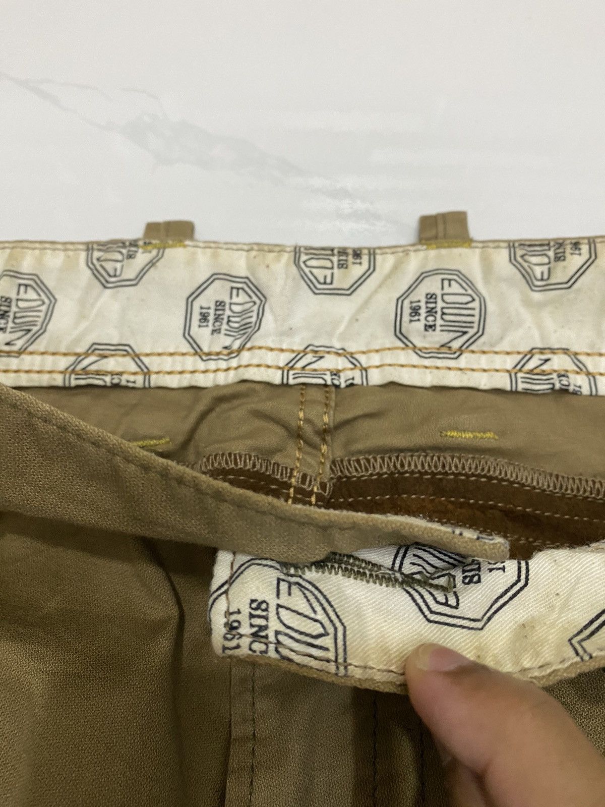 Edwin CARGO PANTS🔥VINTAGE EDWIN FLAP POCKET MULTI POCKET CARGO Size US 32 / EU 48 - 8 Thumbnail
