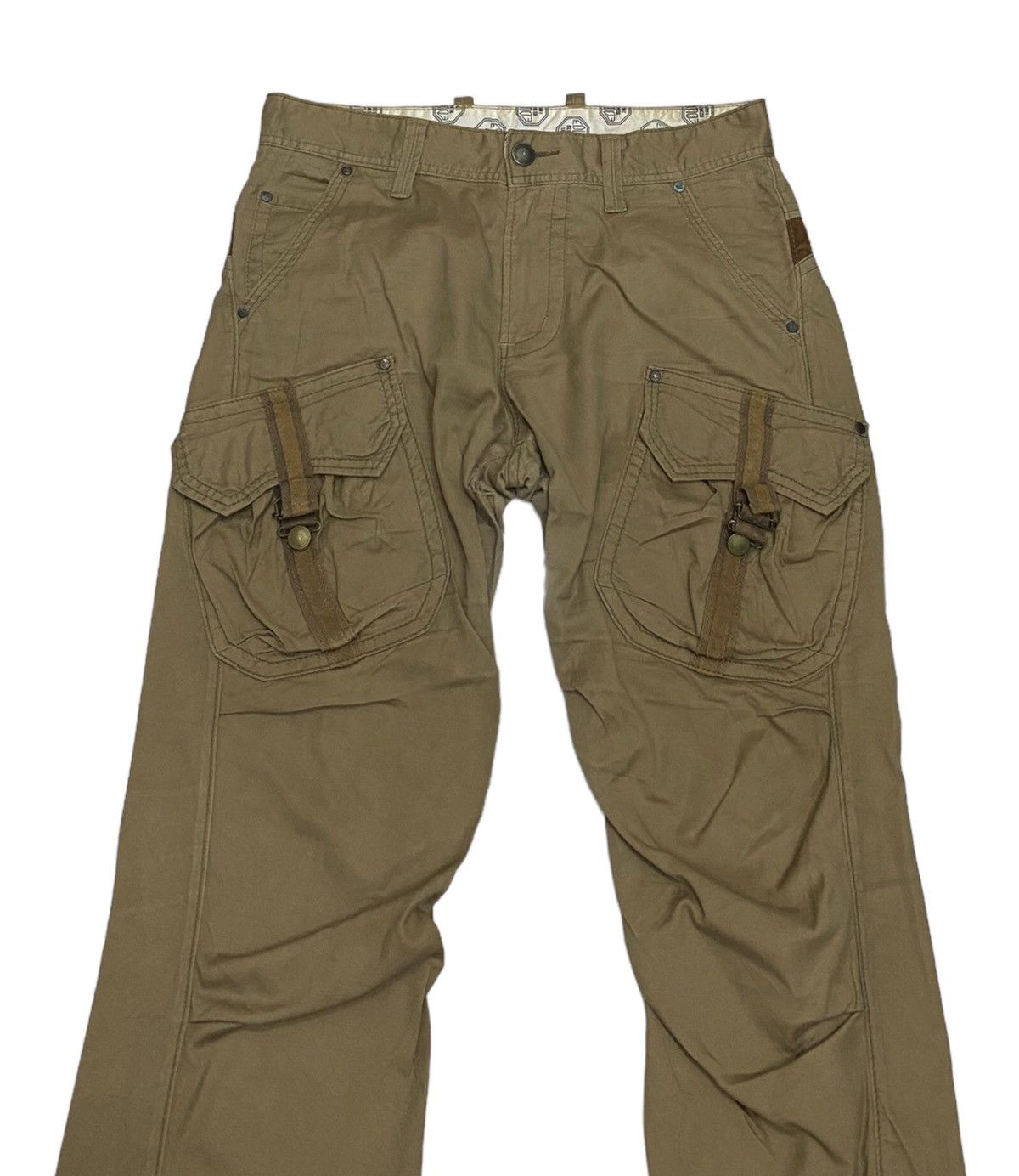 Edwin CARGO PANTS🔥VINTAGE EDWIN FLAP POCKET MULTI POCKET CARGO Size US 32 / EU 48 - 5 Thumbnail