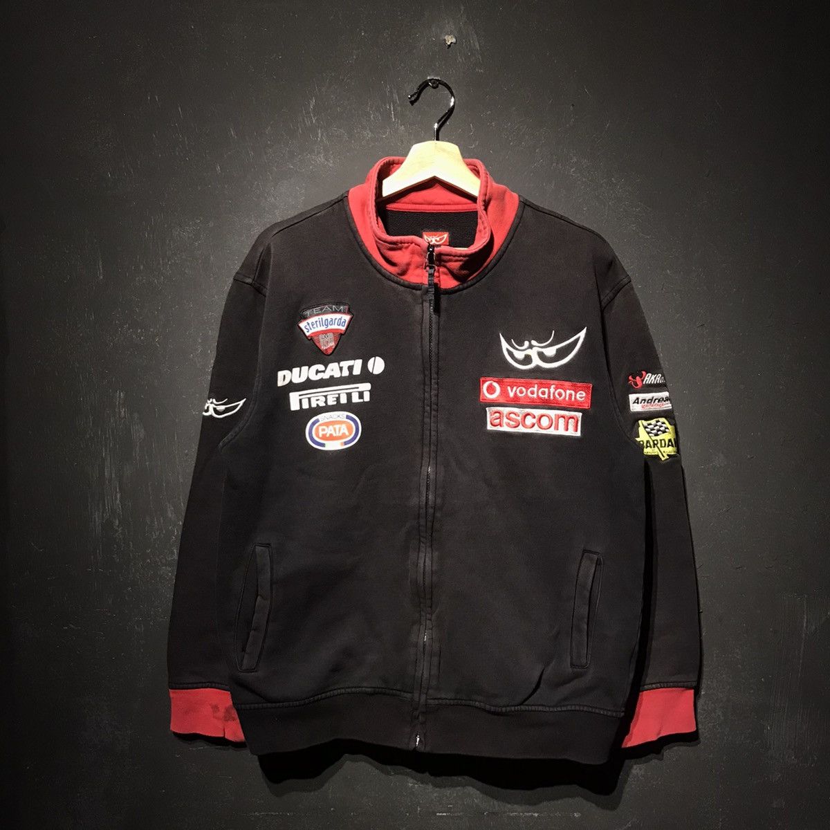 Rare Vintage y2k Sterilgarda Racing Team Jacket