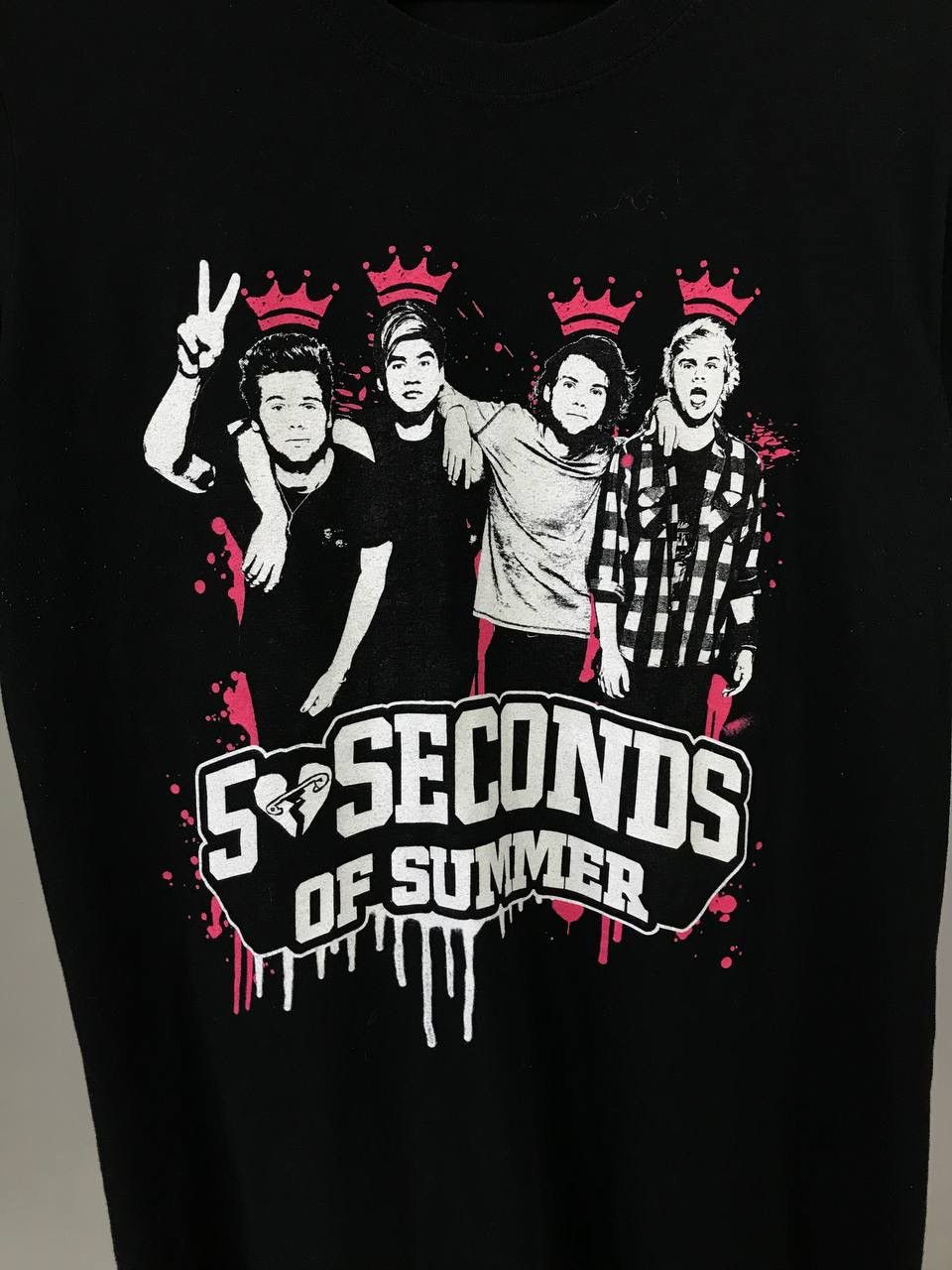 Band Tees × Vintage 5 seconds of summer vintage rock band tour tee Size US L / EU 52-54 / 3 - 3 Thumbnail