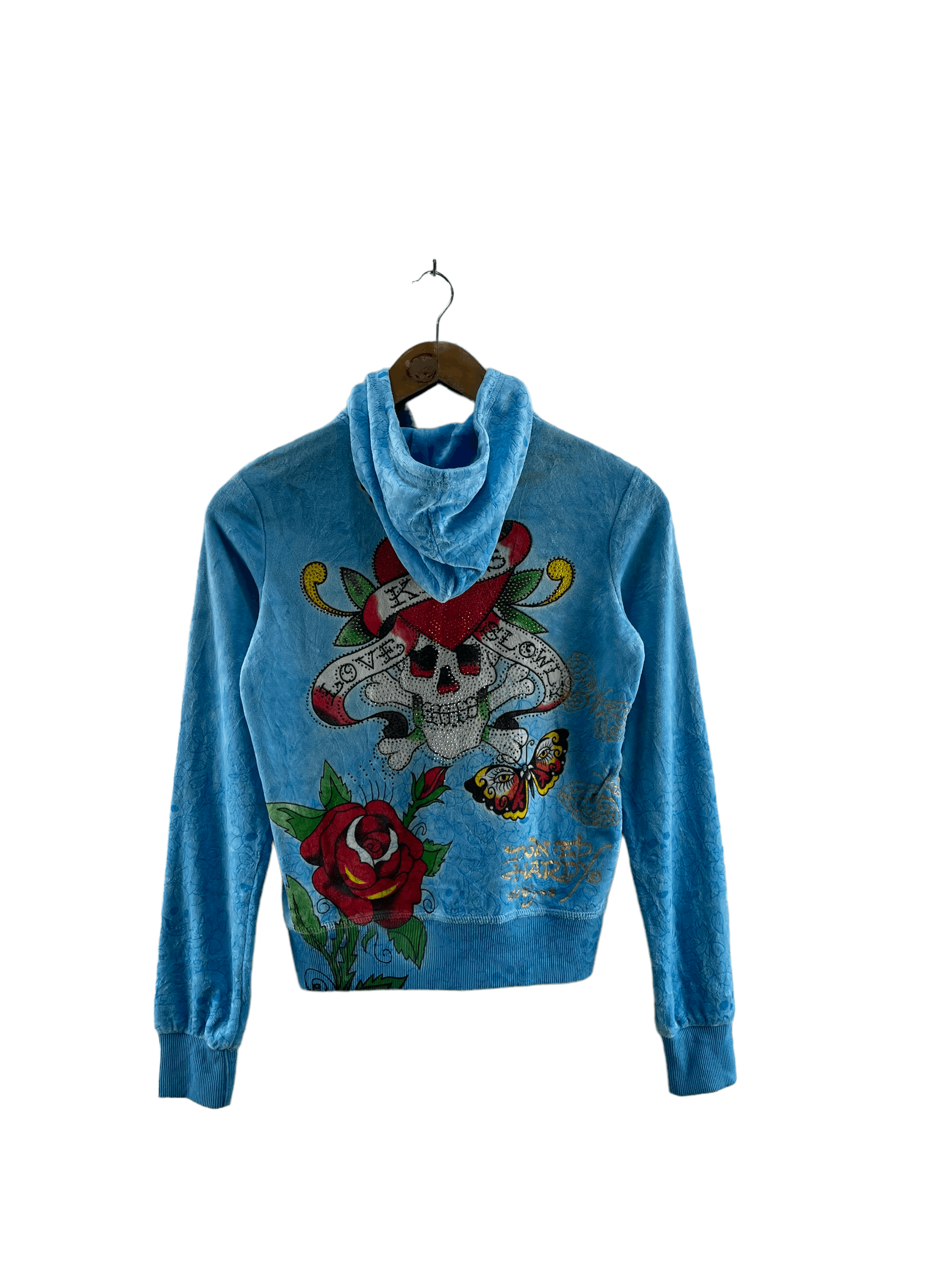 Ed Hardy Ed Hardy by Christian Audigier Sweater Jacket Size S / US 4 / IT 40 - 6 Thumbnail