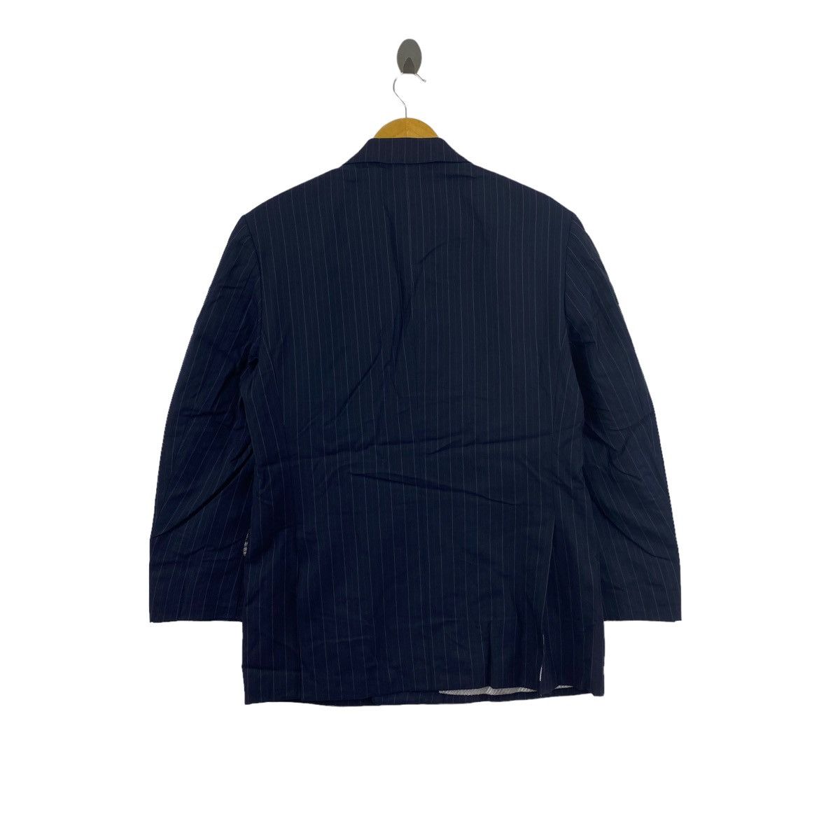 Japanese Brand LANIFICIO DI TOLLEGNO Japanese Brand Stripes Blazer Coat Size US M / EU 48-50 / 2 - 10 Thumbnail