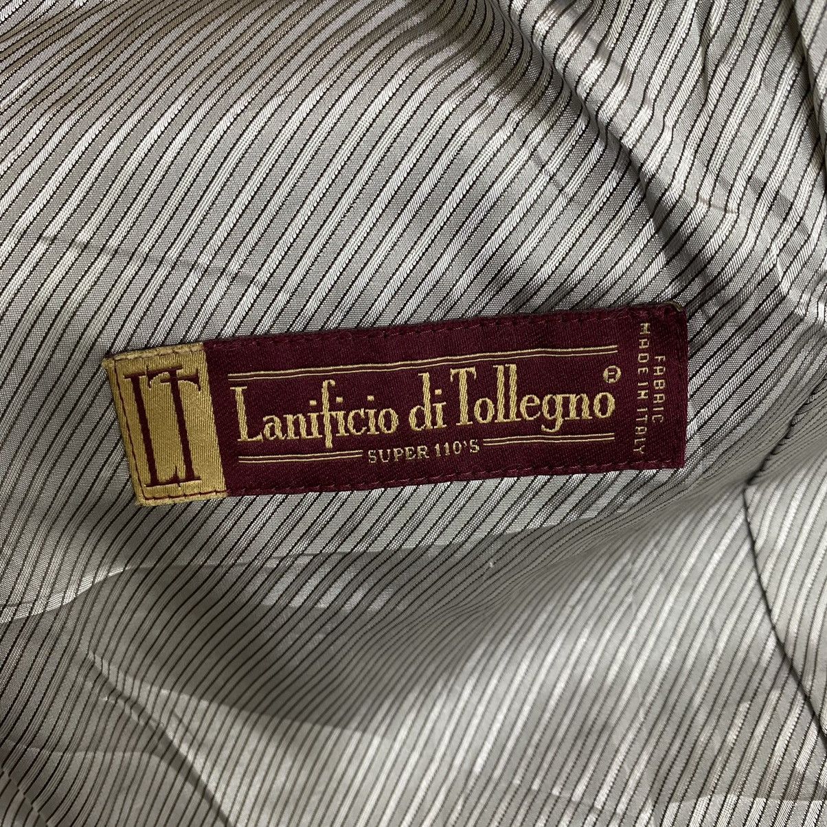 Japanese Brand LANIFICIO DI TOLLEGNO Japanese Brand Stripes Blazer Coat Size US M / EU 48-50 / 2 - 6 Thumbnail