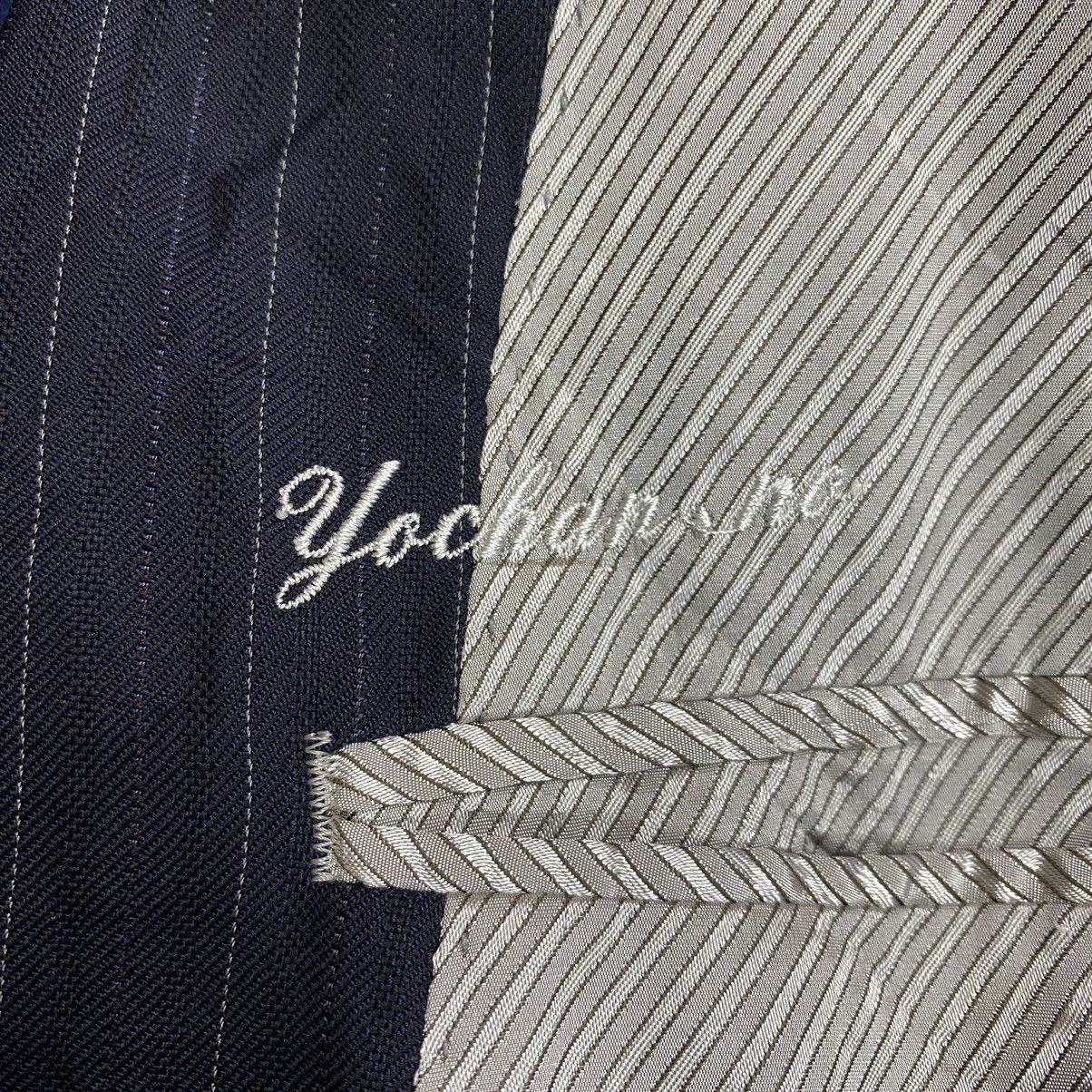 Japanese Brand LANIFICIO DI TOLLEGNO Japanese Brand Stripes Blazer Coat Size US M / EU 48-50 / 2 - 7 Thumbnail
