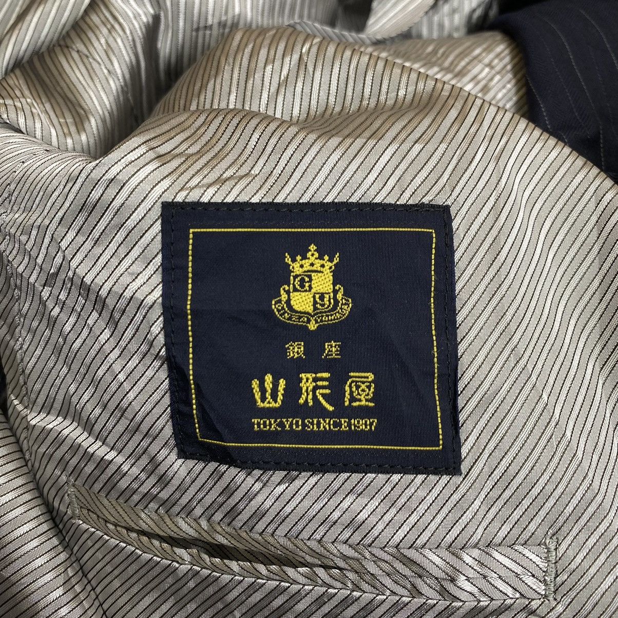 Japanese Brand LANIFICIO DI TOLLEGNO Japanese Brand Stripes Blazer Coat Size US M / EU 48-50 / 2 - 5 Thumbnail