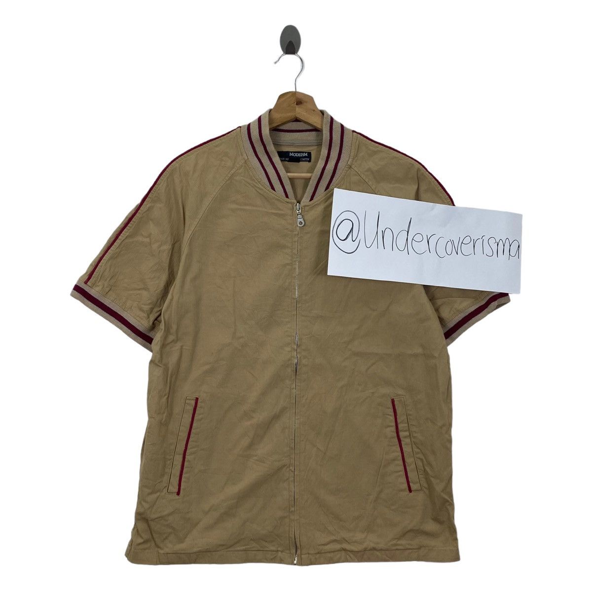 Vintage MODERM The Mature Dignity Full Zipper Short Sleeve Jacket Size US M / EU 48-50 / 2 - 1 Thumbnail