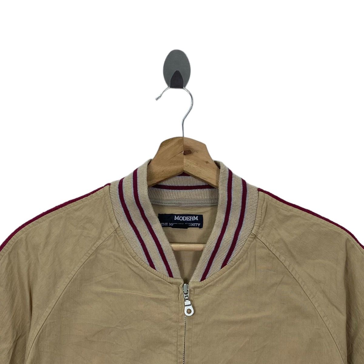 Vintage MODERM The Mature Dignity Full Zipper Short Sleeve Jacket Size US M / EU 48-50 / 2 - 2 Thumbnail