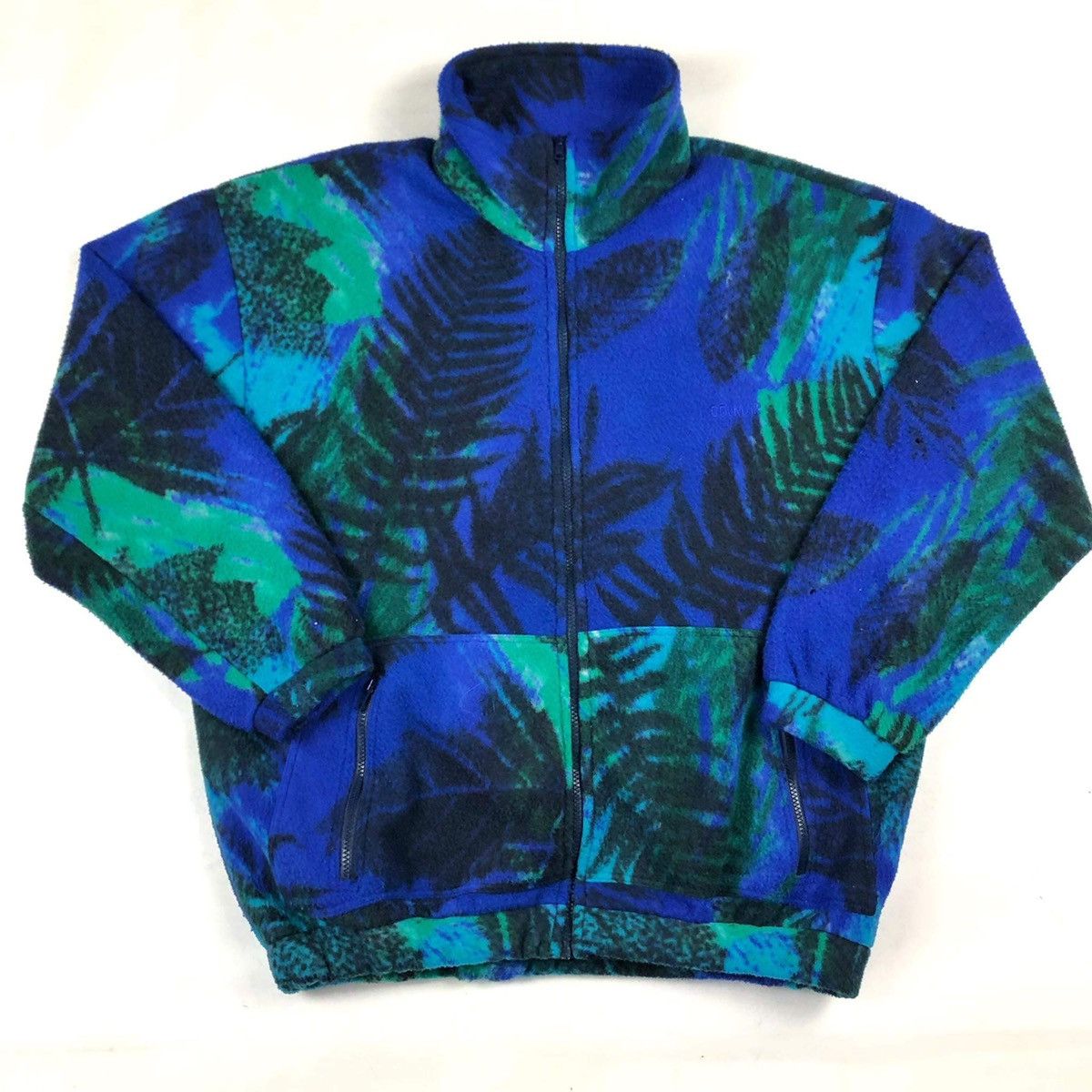 Vintage Vintage fleece retro 90s hoodie retro Y2k Size US XL / EU 56 / 4 - 3 Thumbnail