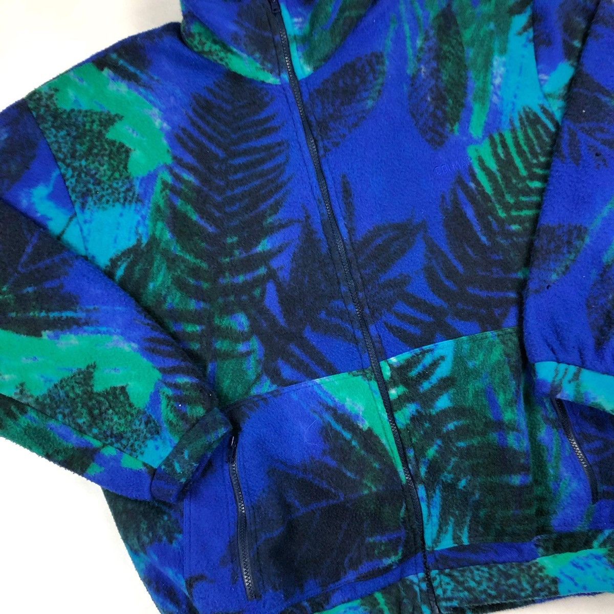 Vintage Vintage fleece retro 90s hoodie retro Y2k Size US XL / EU 56 / 4 - 4 Thumbnail
