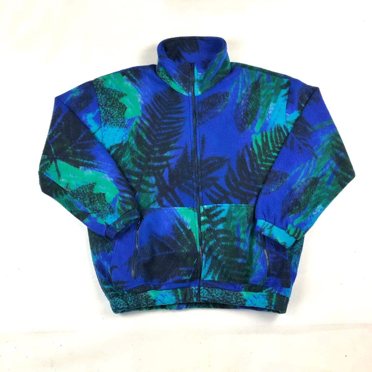 Vintage Vintage fleece retro 90s hoodie retro Y2k Size US XL / EU 56 / 4 - 1 Thumbnail