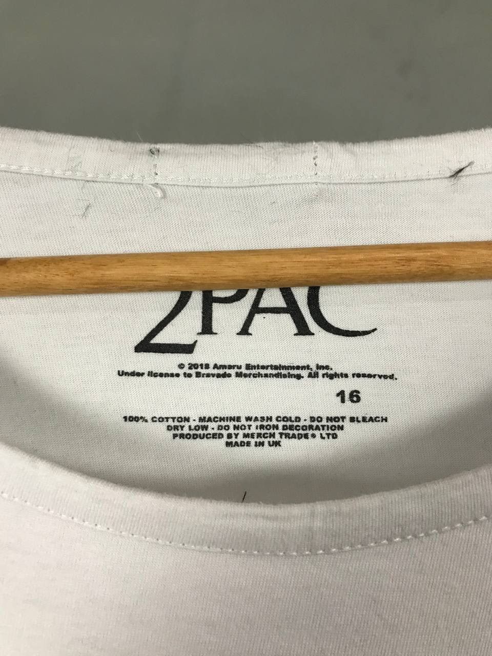 Rap Tees × Vintage 2pac Tupac vintage rap tee Size US XL / EU 56 / 4 - 5 Thumbnail