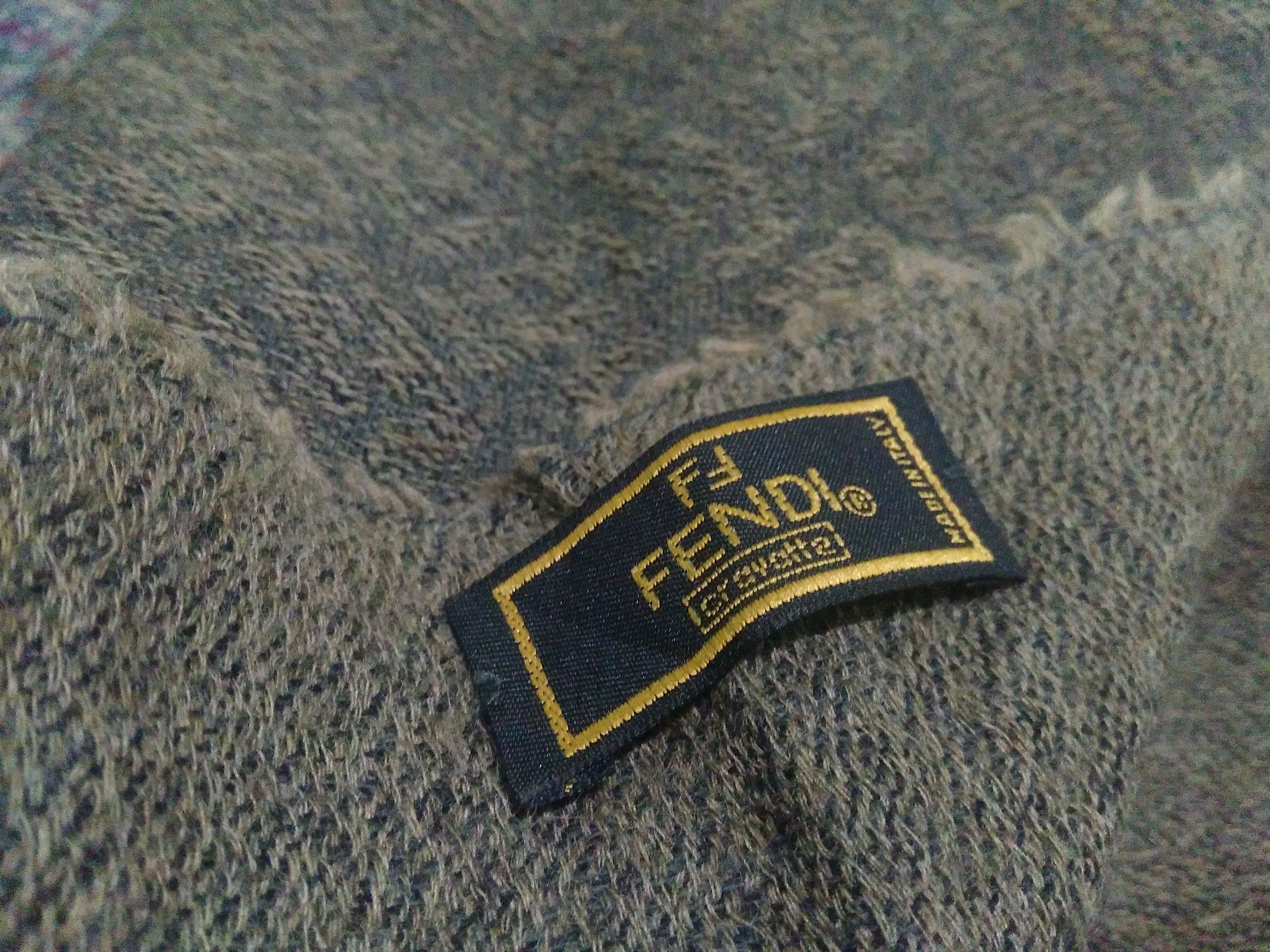 Fendi Fendi Neckwear Scarves Muffler Made in Italy Size ONE SIZE - 3 Thumbnail