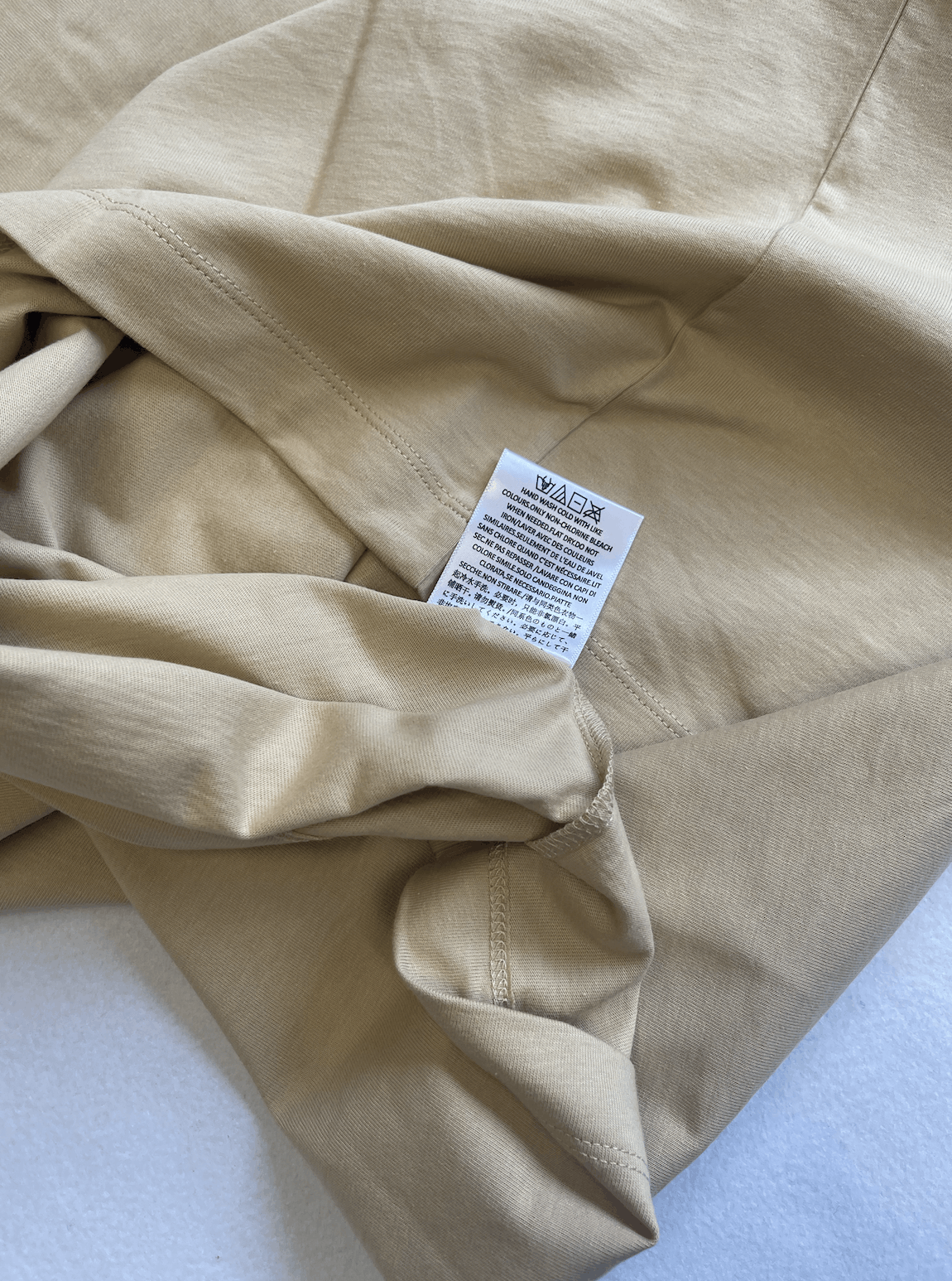 Fear of God 🔥 Fear of God Essentials T-shirt Color Sand Sz (XL) Size US XL / EU 56 / 4 - 11 Thumbnail
