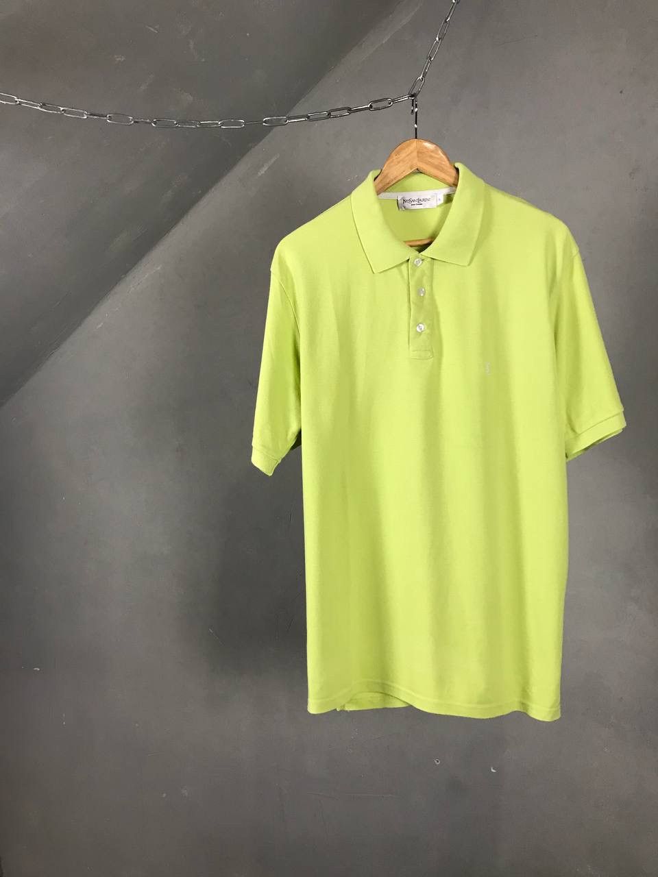 Vintage × Yves Saint Laurent YSL Yves Saint Laurent luxury vintage polo tee Size US XL / EU 56 / 4 - 1 Thumbnail