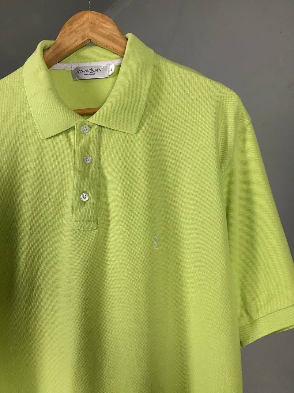 Vintage × Yves Saint Laurent YSL Yves Saint Laurent luxury vintage polo tee Size US XL / EU 56 / 4 - 2 Thumbnail