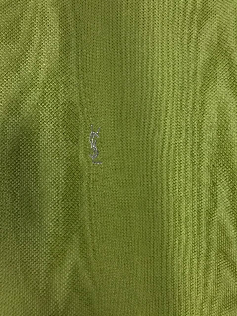 Vintage × Yves Saint Laurent YSL Yves Saint Laurent luxury vintage polo tee Size US XL / EU 56 / 4 - 4 Thumbnail