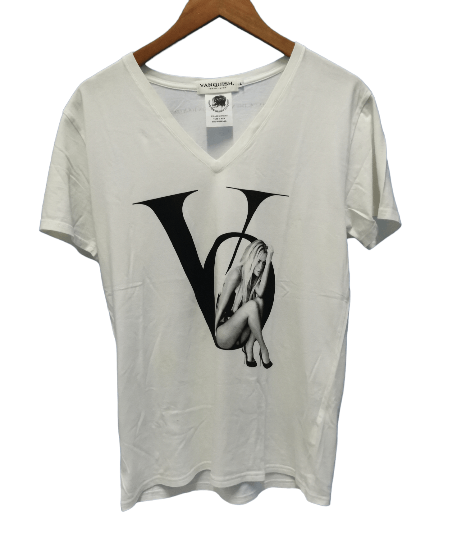 Vanquish Vanquish Tokyo Japan Designer Tee Sexy Girl Naked Size US L / EU 52-54 / 3 - 2 Thumbnail