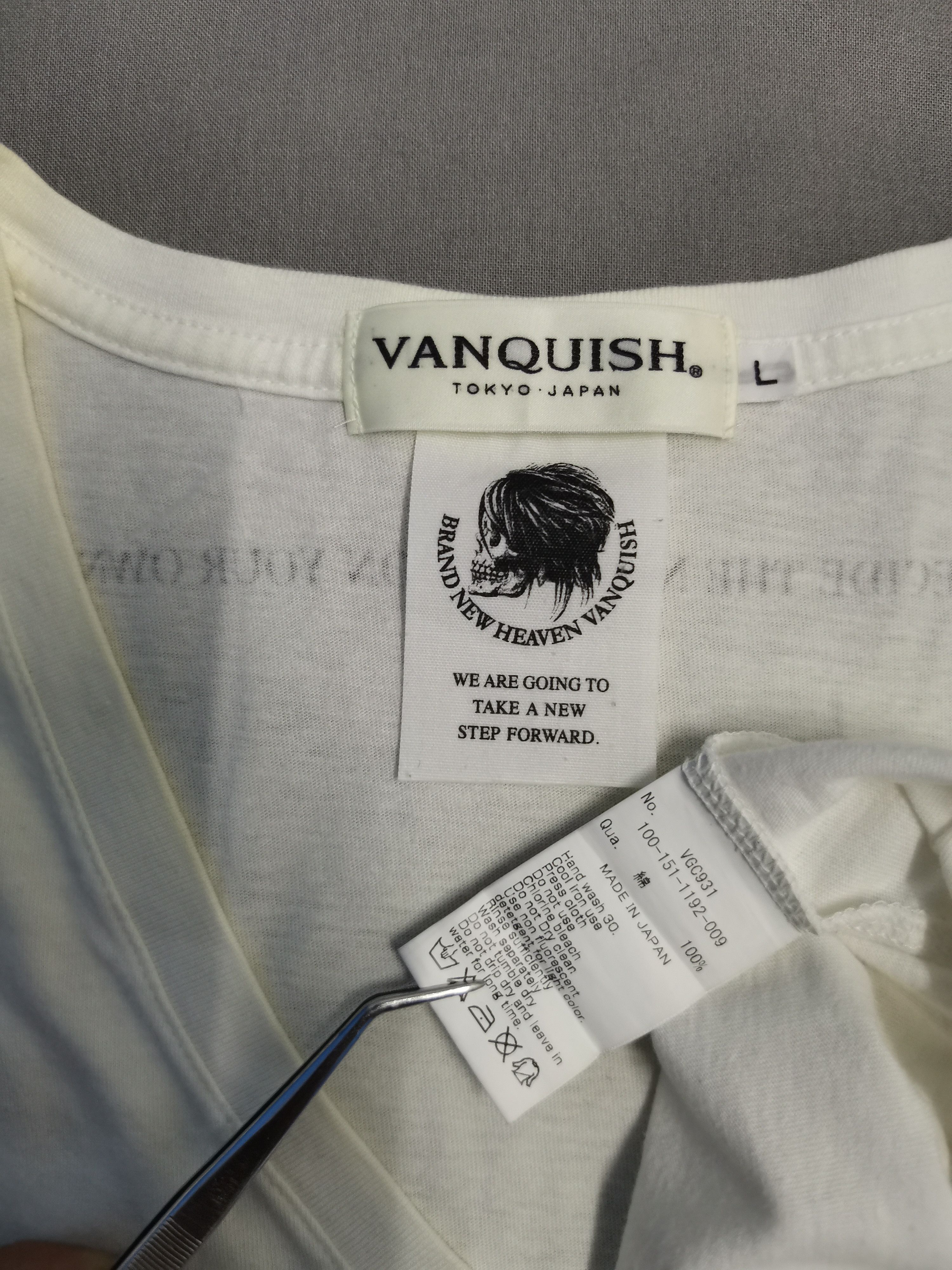 Vanquish Vanquish Tokyo Japan Designer Tee Sexy Girl Naked Size US L / EU 52-54 / 3 - 4 Thumbnail