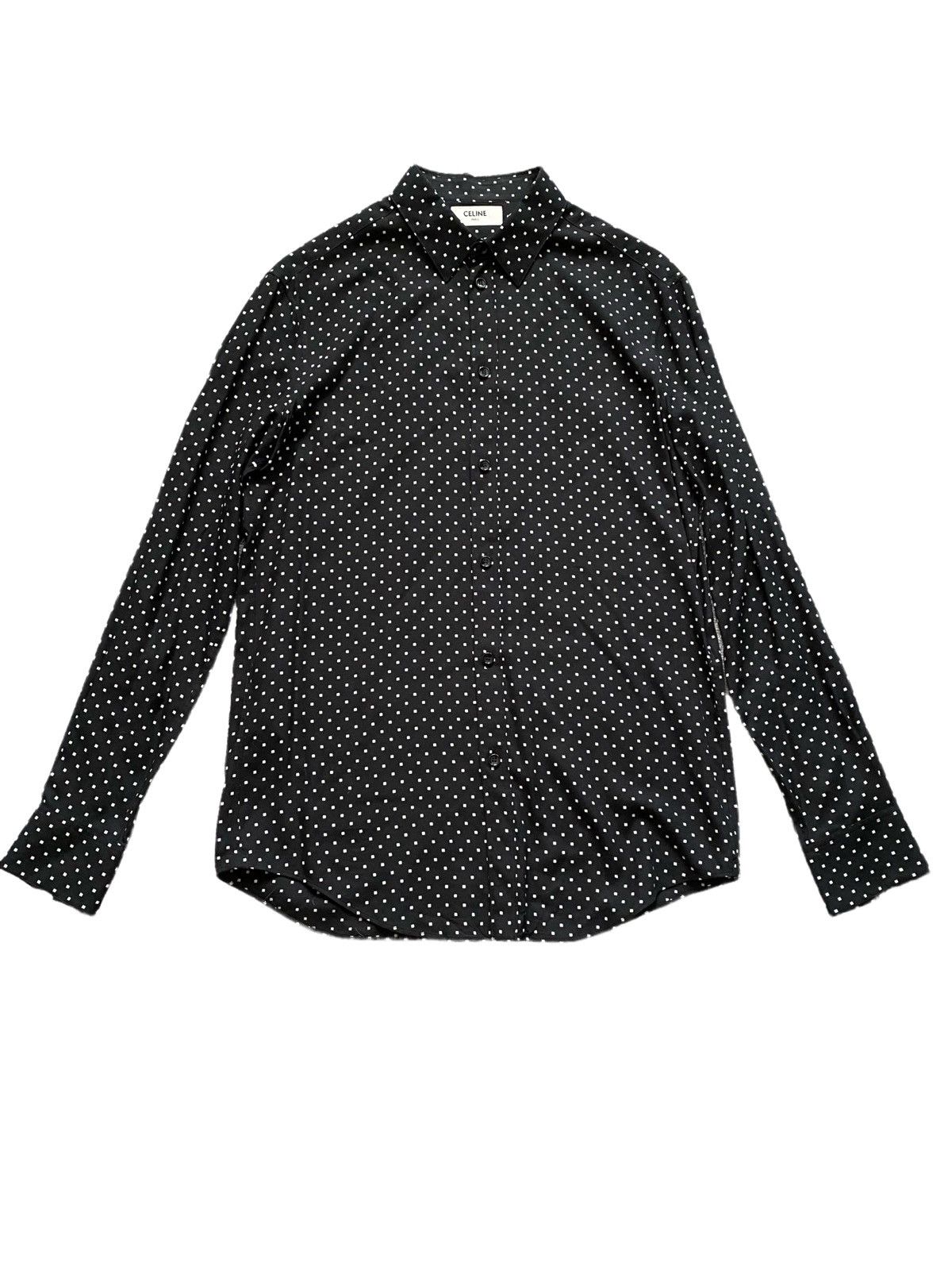 Celine Viscose square shirt Size US S / EU 44-46 / 1 - 1 Thumbnail